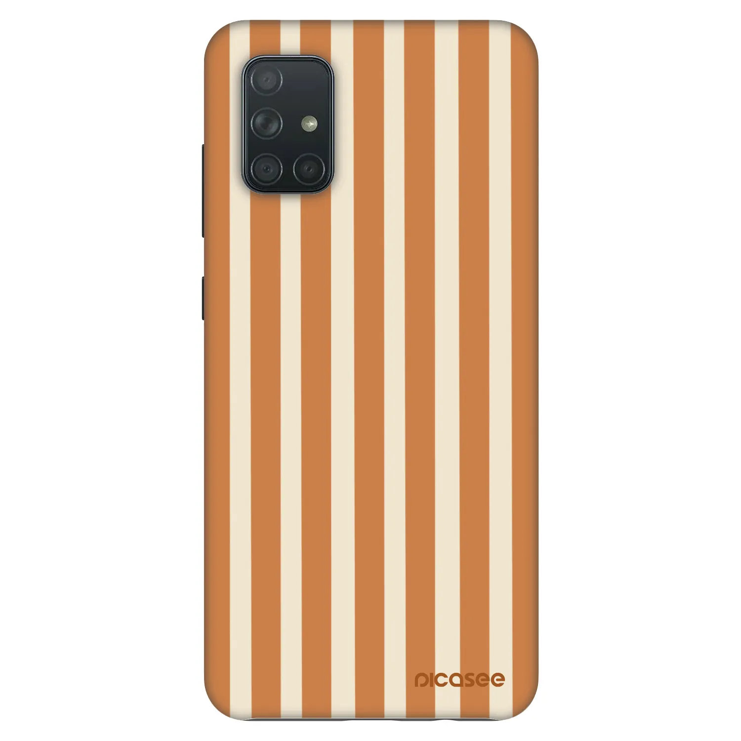 Picasee Fashion Case για Samsung Galaxy A71 A715F - Orange lines