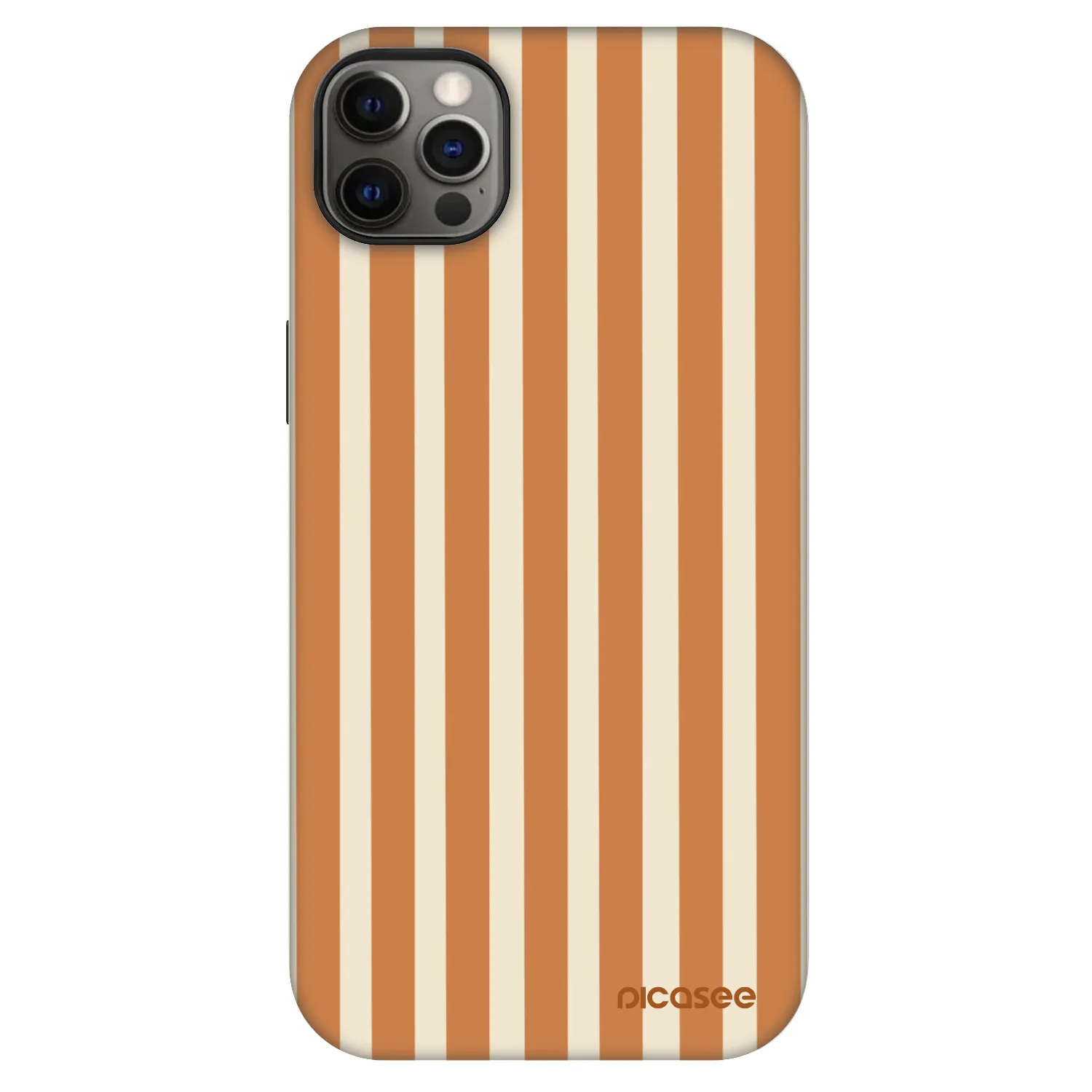 Picasee Fashion Case MagSafe για Apple iPhone 12 Pro Max - Orange lines