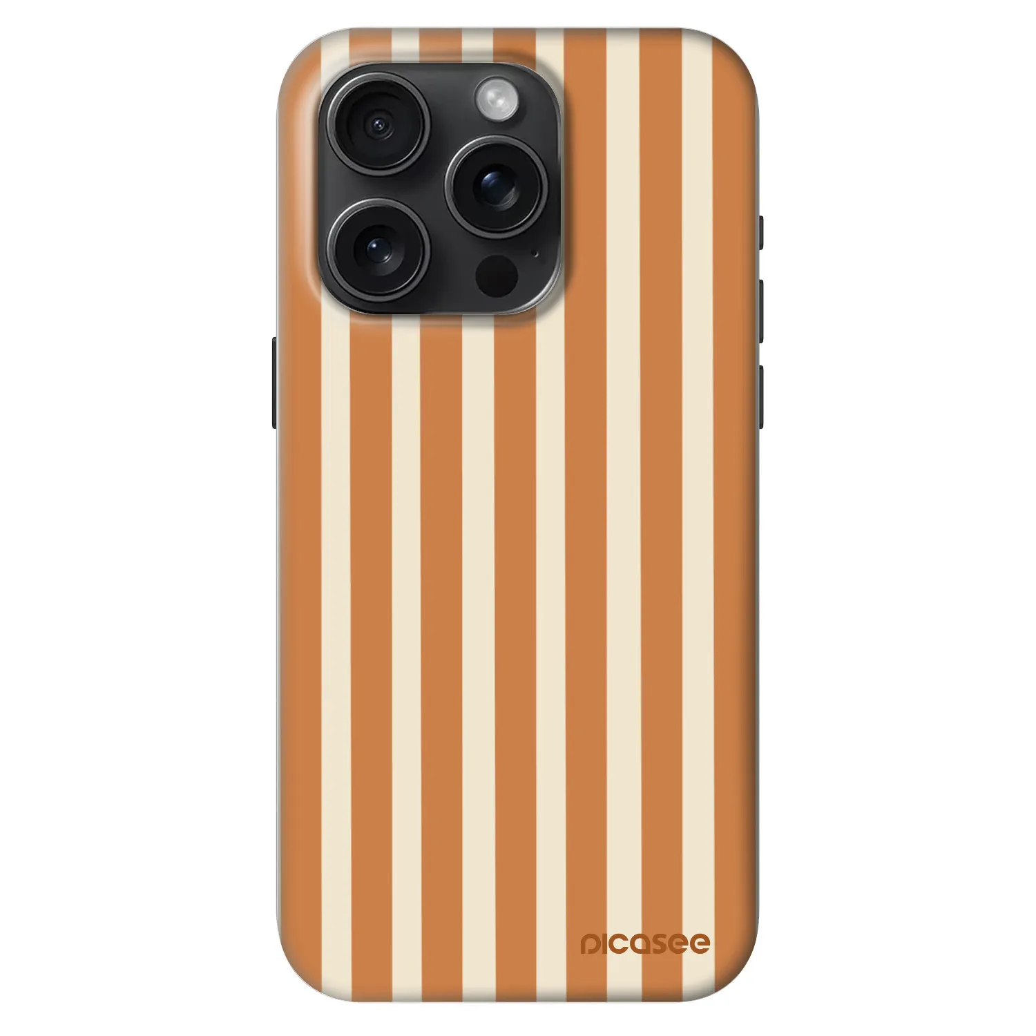 Picasee Fashion Case MagSafe για Apple iPhone 15 Pro - Orange lines