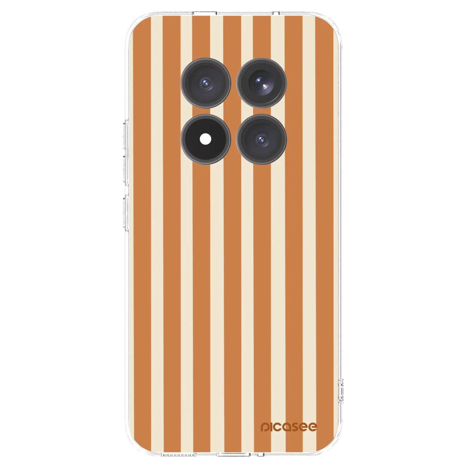 Picasee διαφανής θήκη σιλικόνης Xiaomi Redmi Note 15 Pro+ - Orange lines