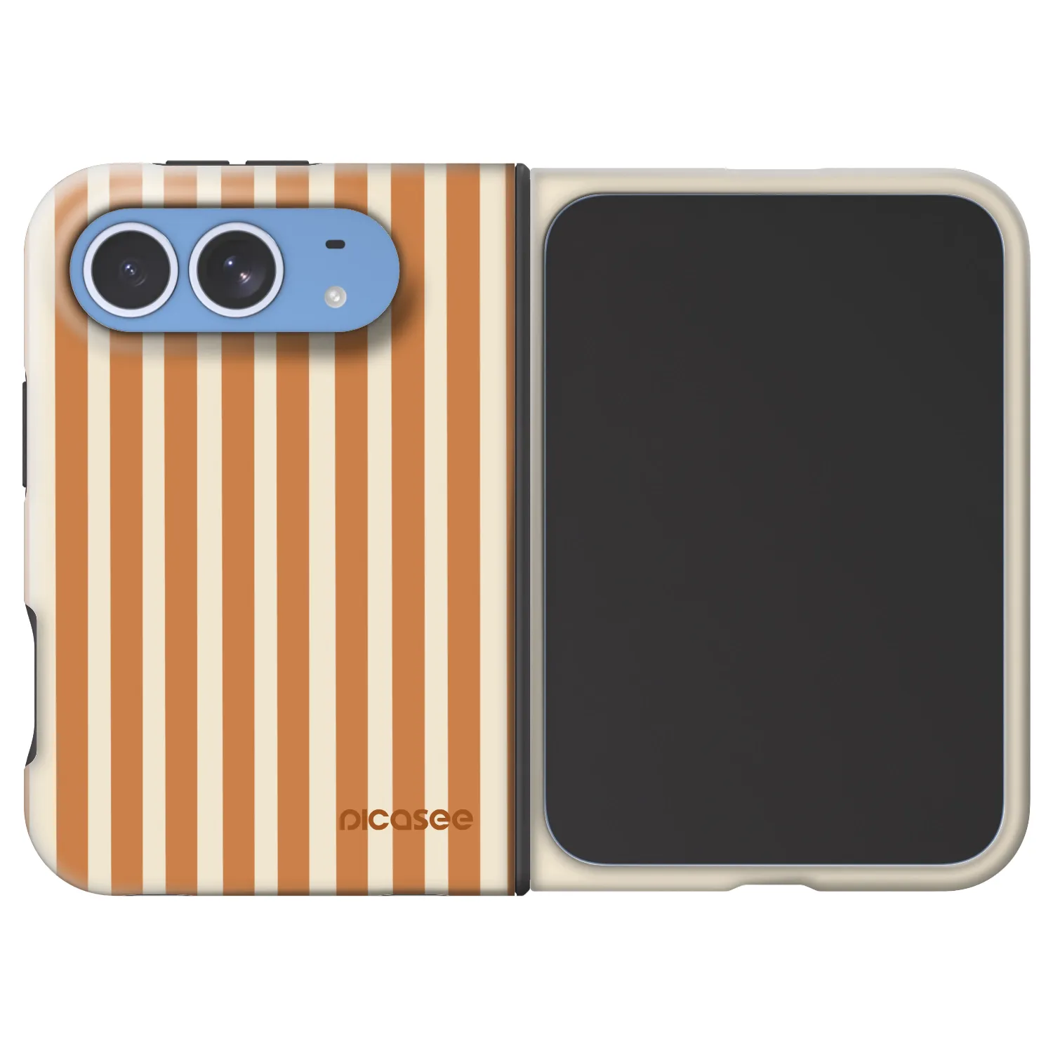 Picasee Fashion Case MagSafe για Apple iPhone Duo - Orange lines