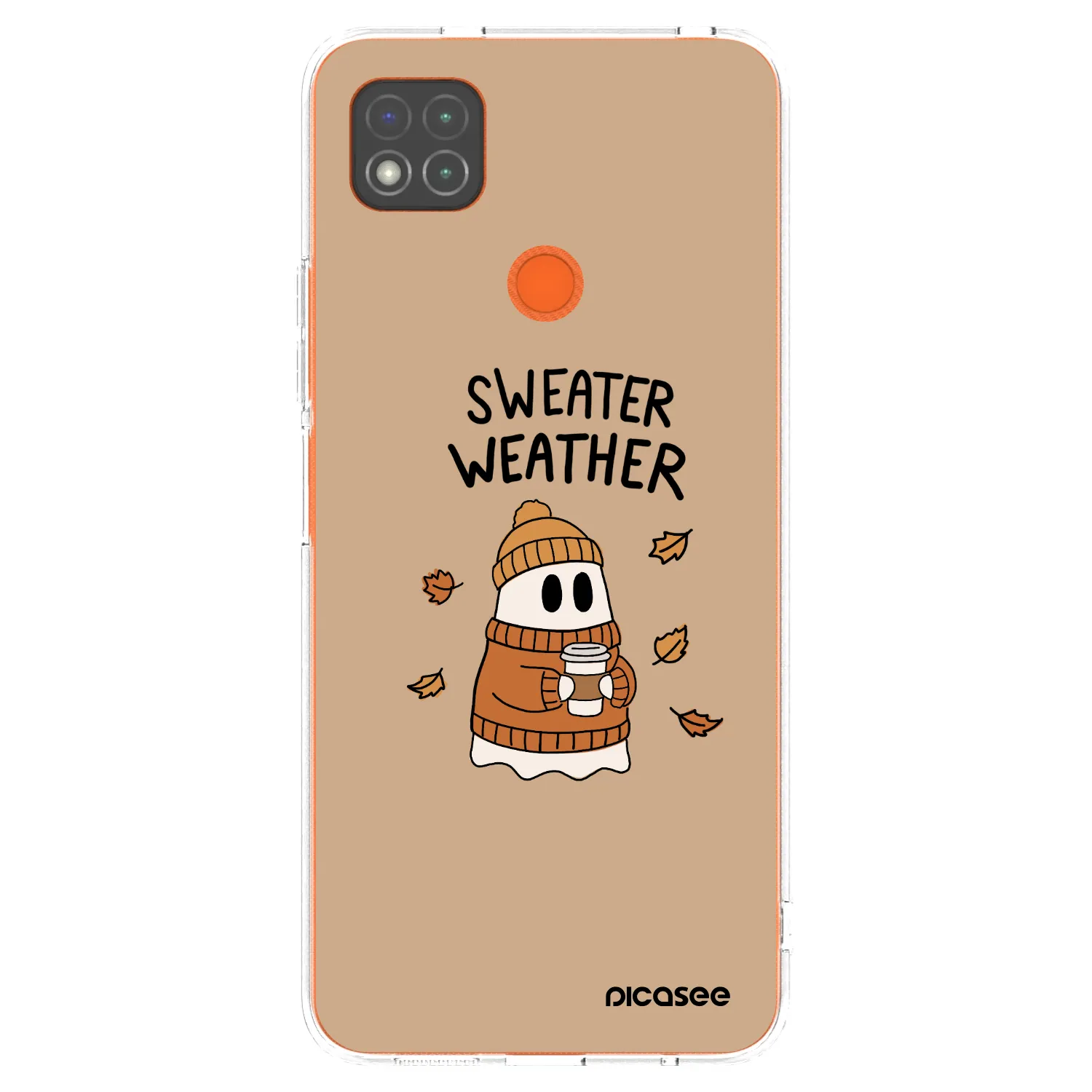Picasee διαφανής θήκη σιλικόνης Xiaomi Redmi 9C - Sweater ghost