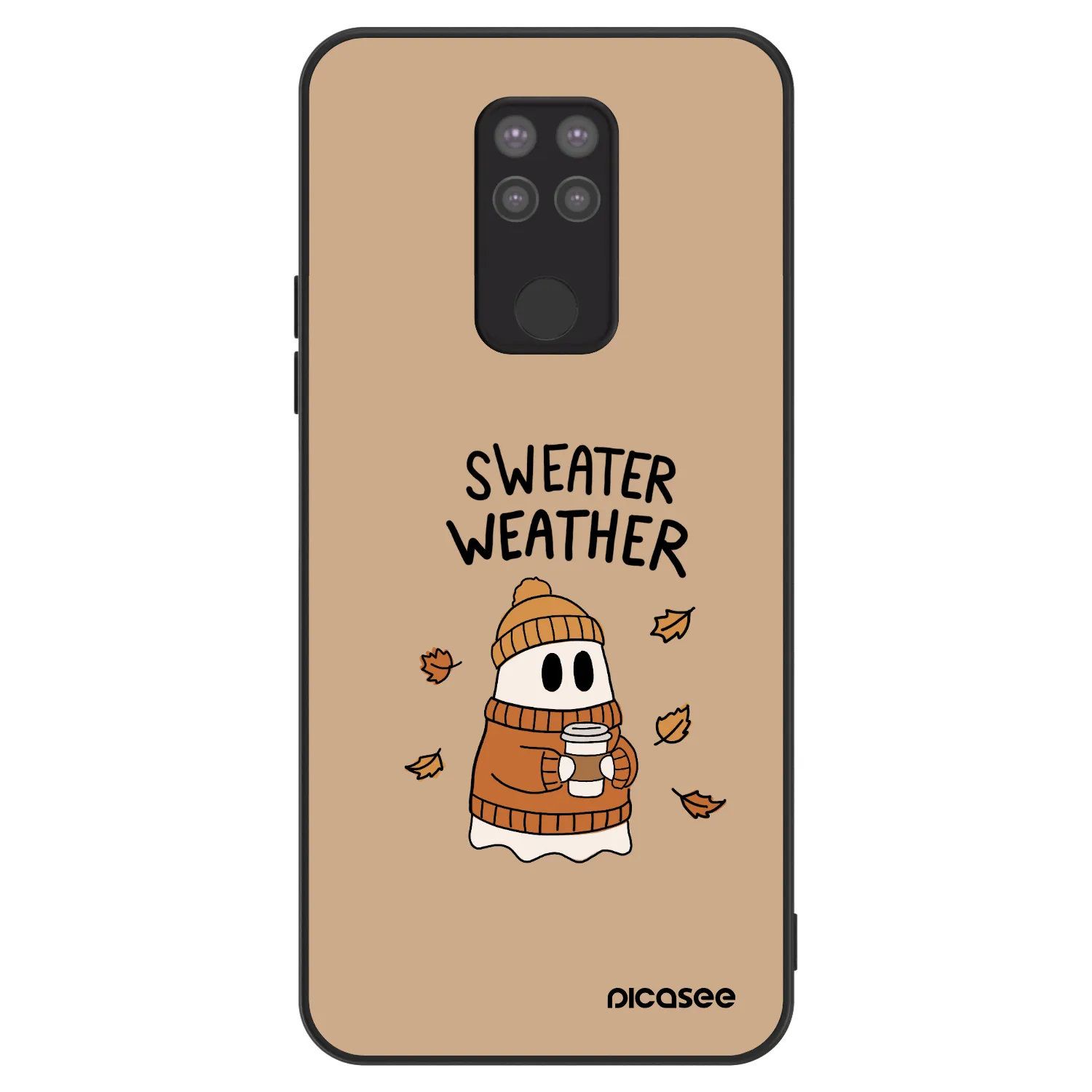 Picasee ULTIMATE CASE για Xiaomi Redmi Note 9 - Sweater ghost