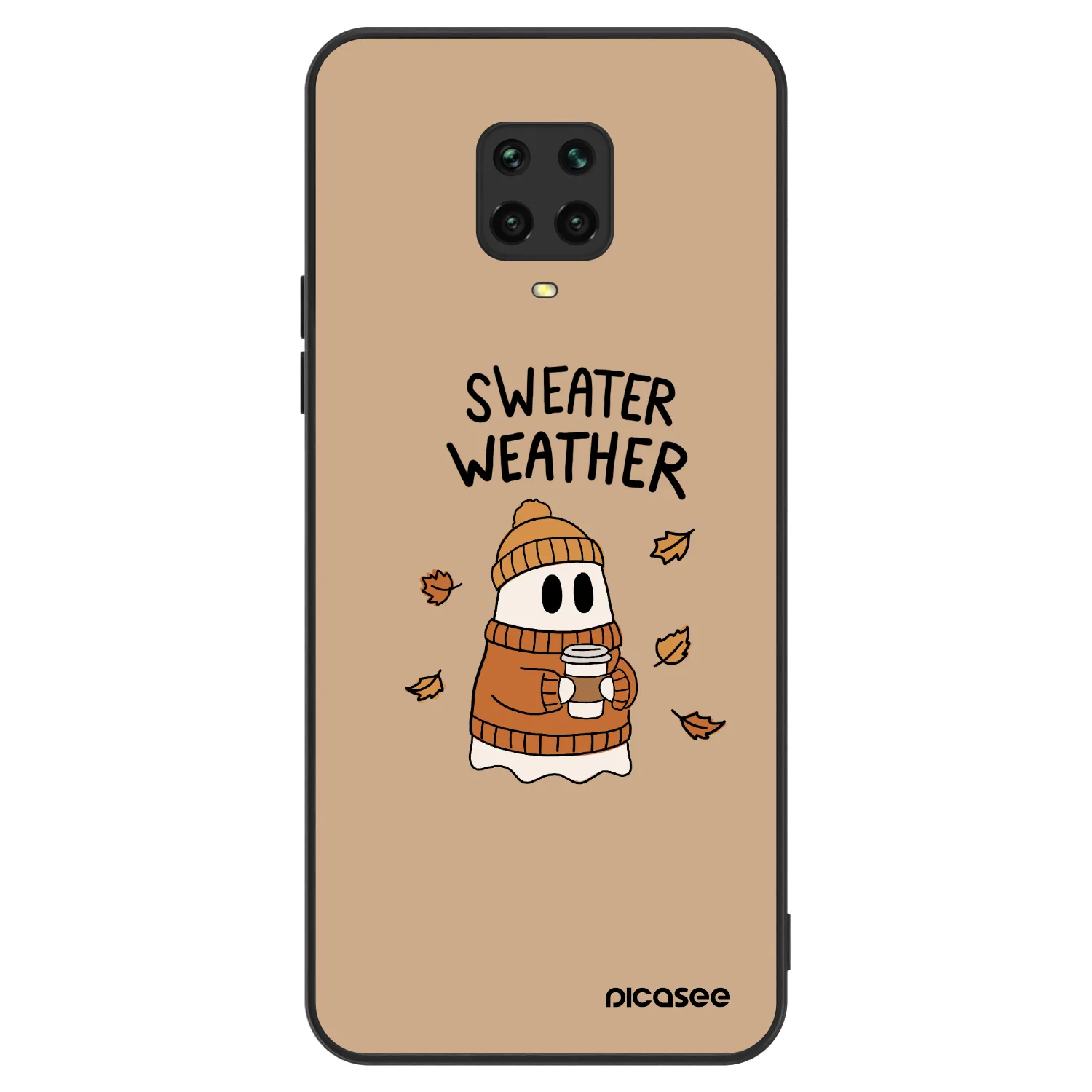 Picasee ULTIMATE CASE για Xiaomi Redmi Note 9 Pro - Sweater ghost