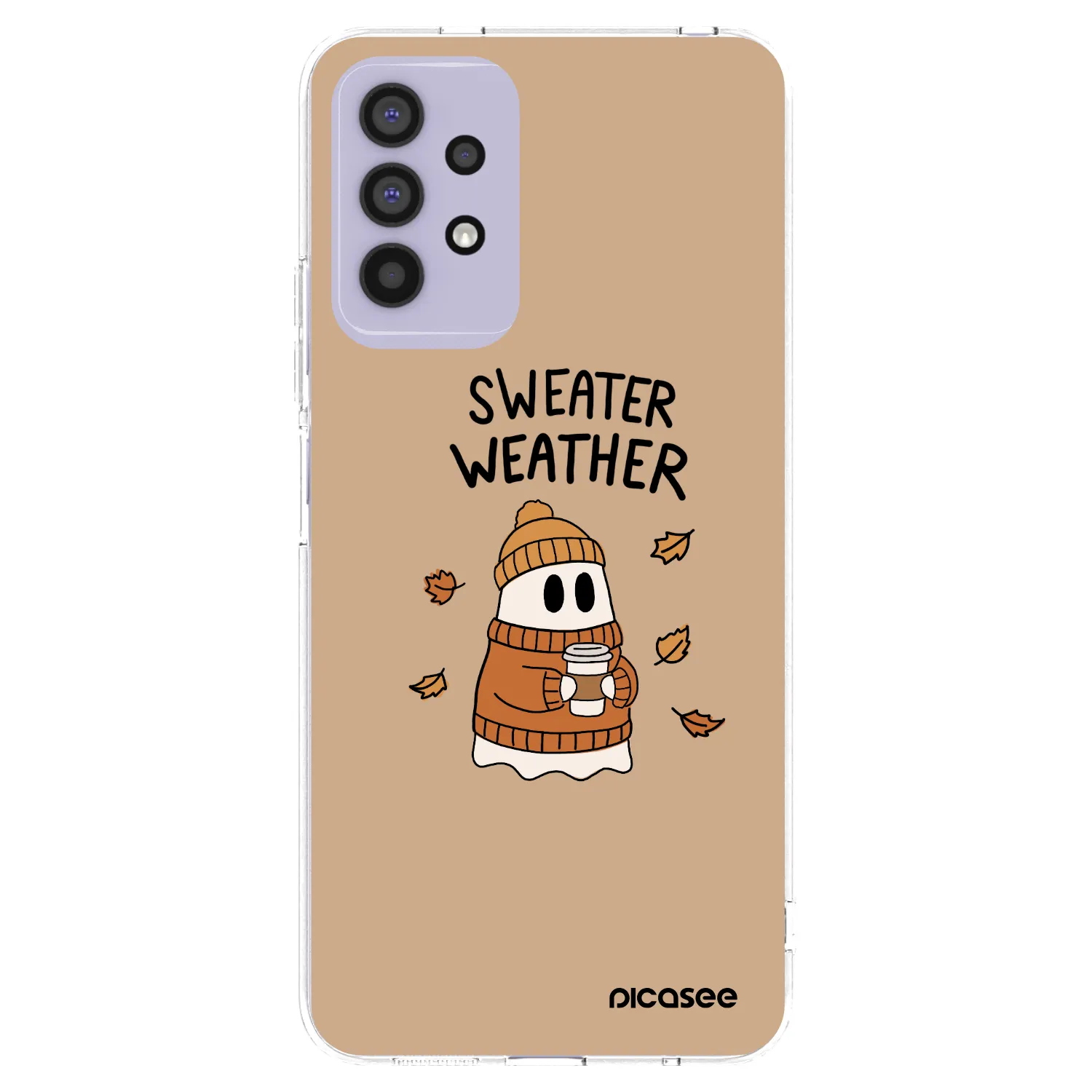 Picasee διαφανής θήκη σιλικόνης Samsung Galaxy A32 4G SM-A325F - Sweater ghost