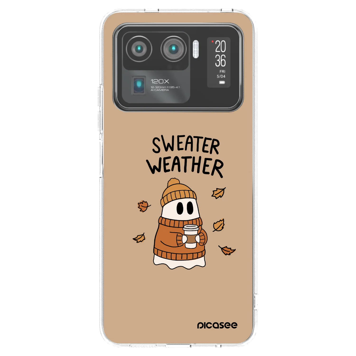 Picasee διαφανής θήκη σιλικόνης Xiaomi Mi 11 Ultra - Sweater ghost
