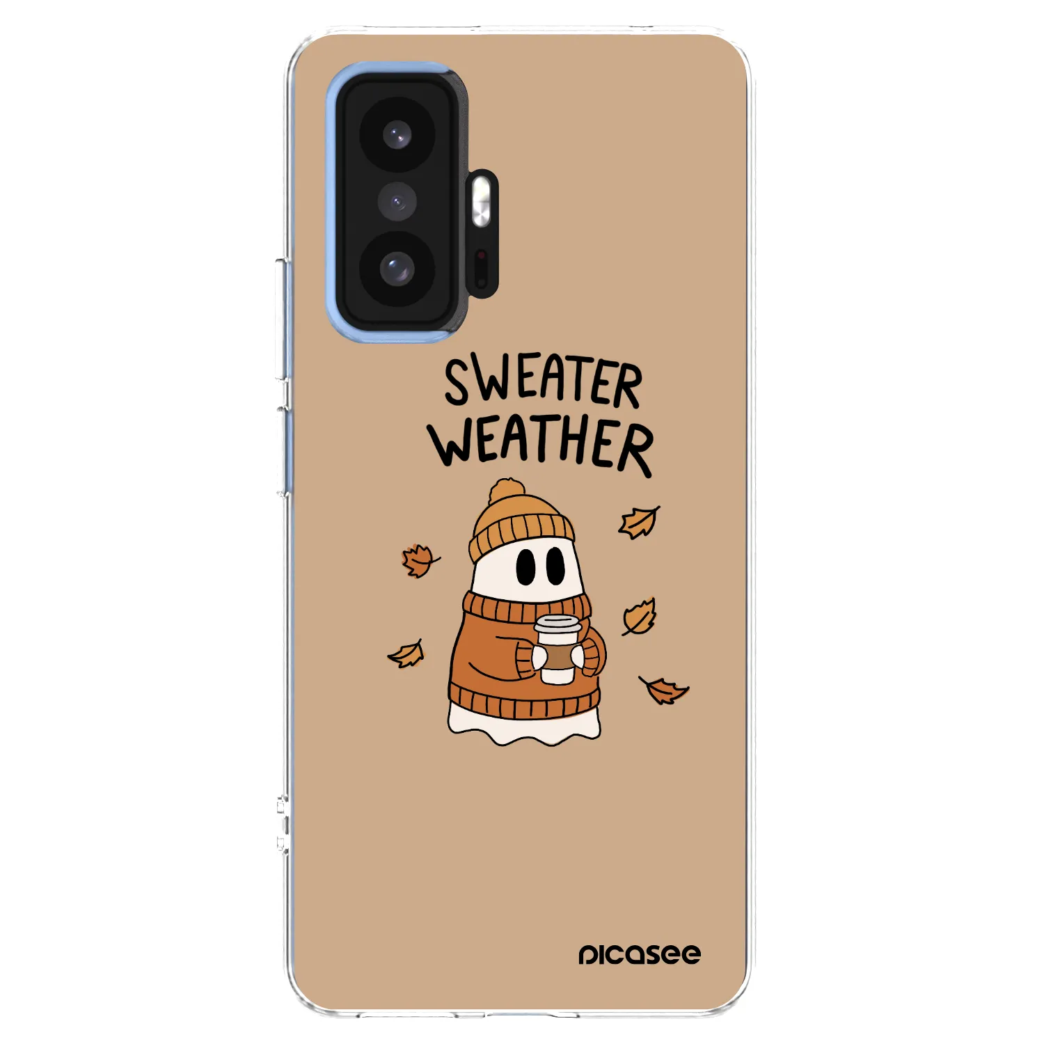 Picasee διαφανής θήκη σιλικόνης Xiaomi 11T - Sweater ghost