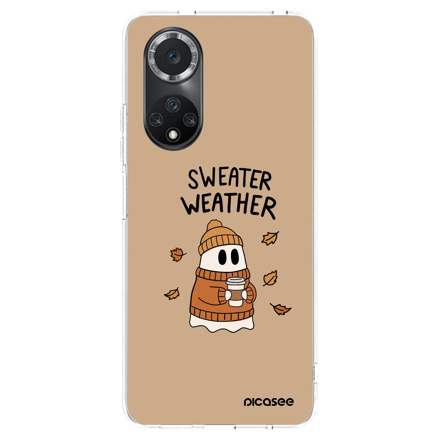 Picasee διαφανής θήκη σιλικόνης Huawei Nova 9 SE - Sweater ghost