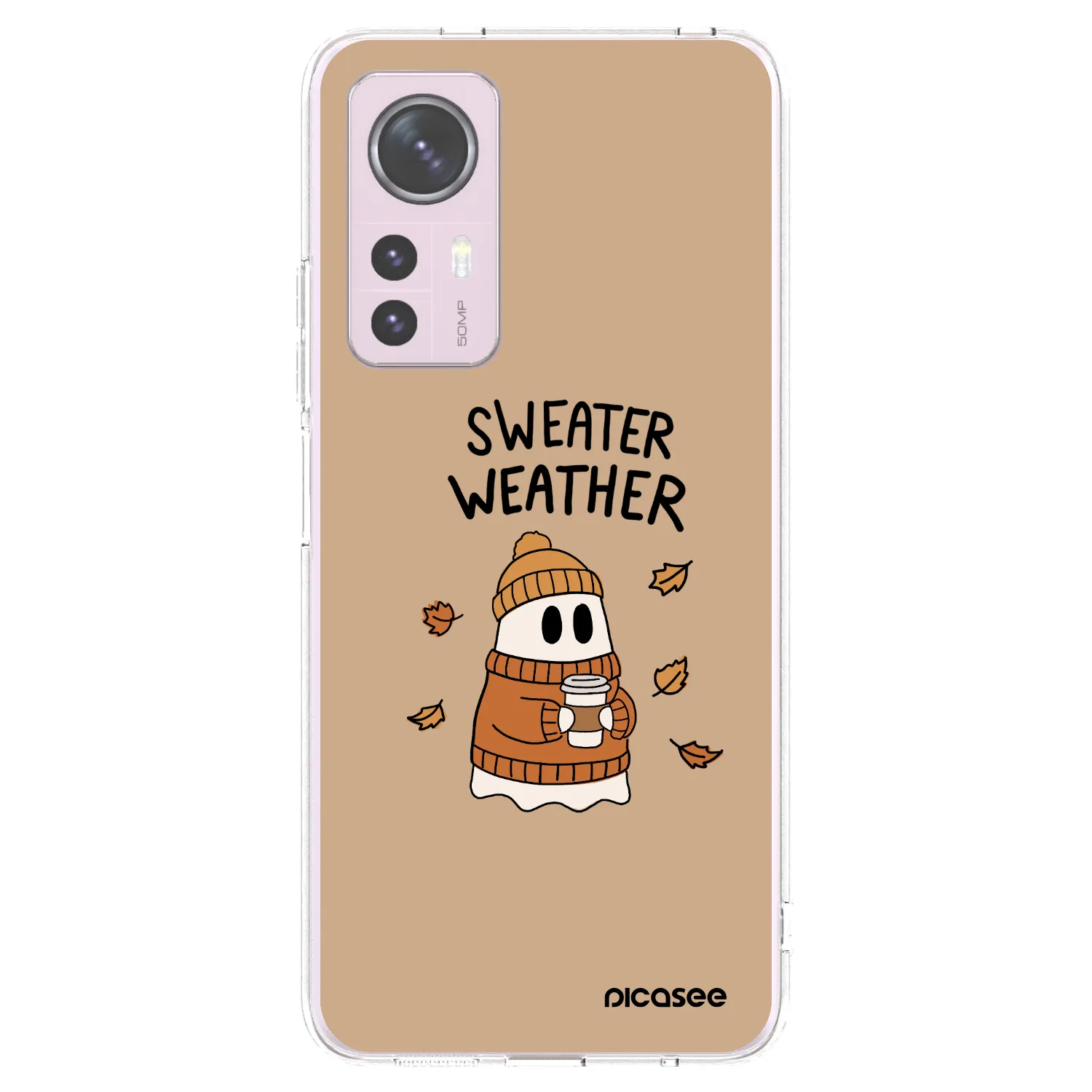 Picasee διαφανής θήκη σιλικόνης Xiaomi 12 - Sweater ghost
