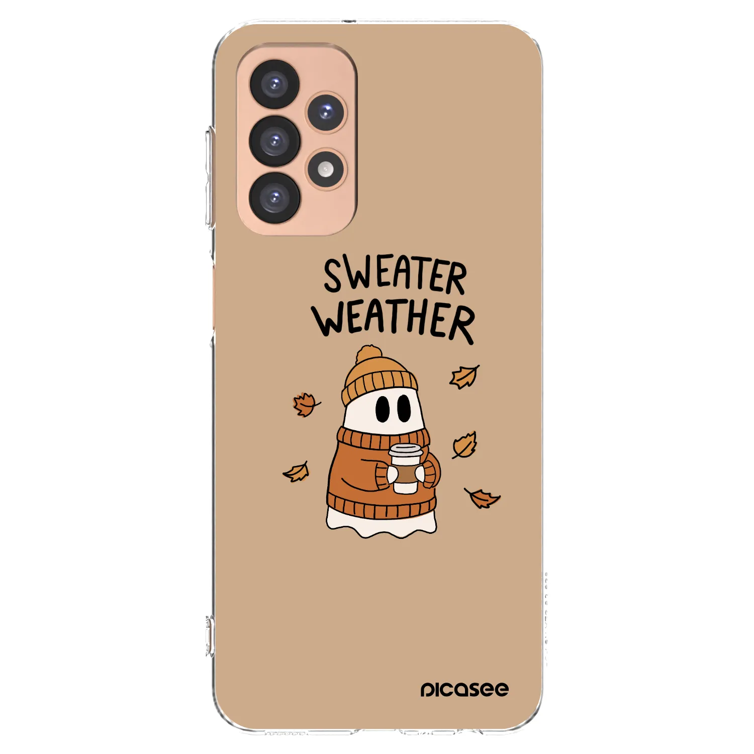 Picasee διαφανής θήκη σιλικόνης Samsung Galaxy A23 A236B 5G - Sweater ghost