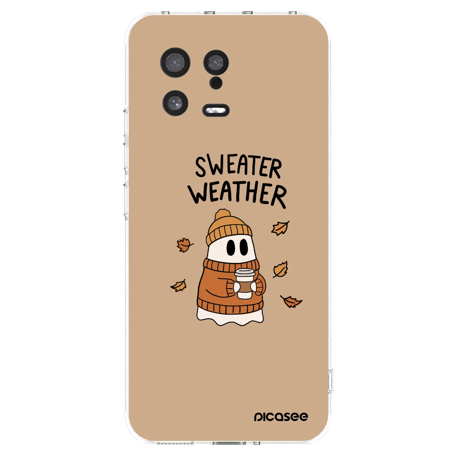 Picasee διαφανής θήκη σιλικόνης Xiaomi 13 - Sweater ghost