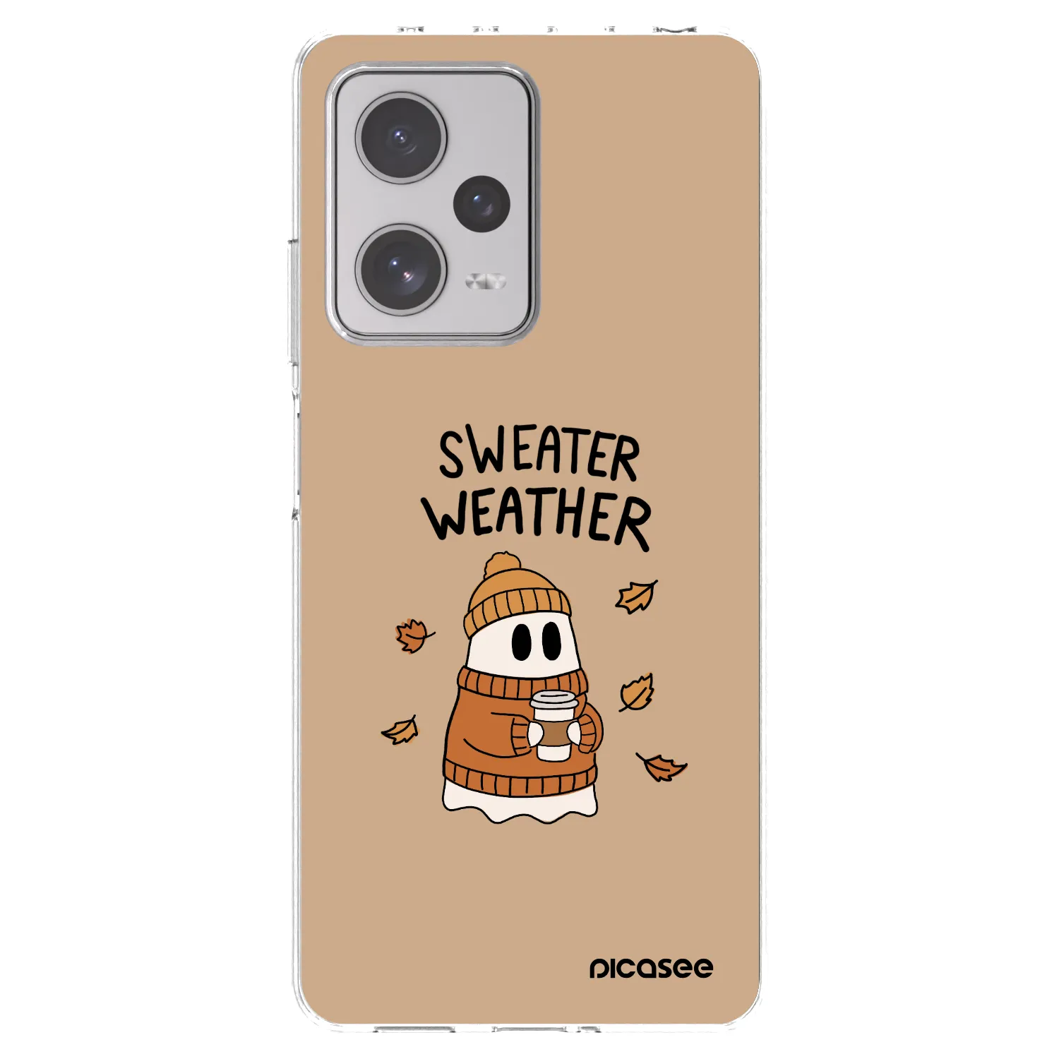 Picasee διαφανής θήκη σιλικόνης Xiaomi Redmi Note 12 Pro+ 5G - Sweater ghost