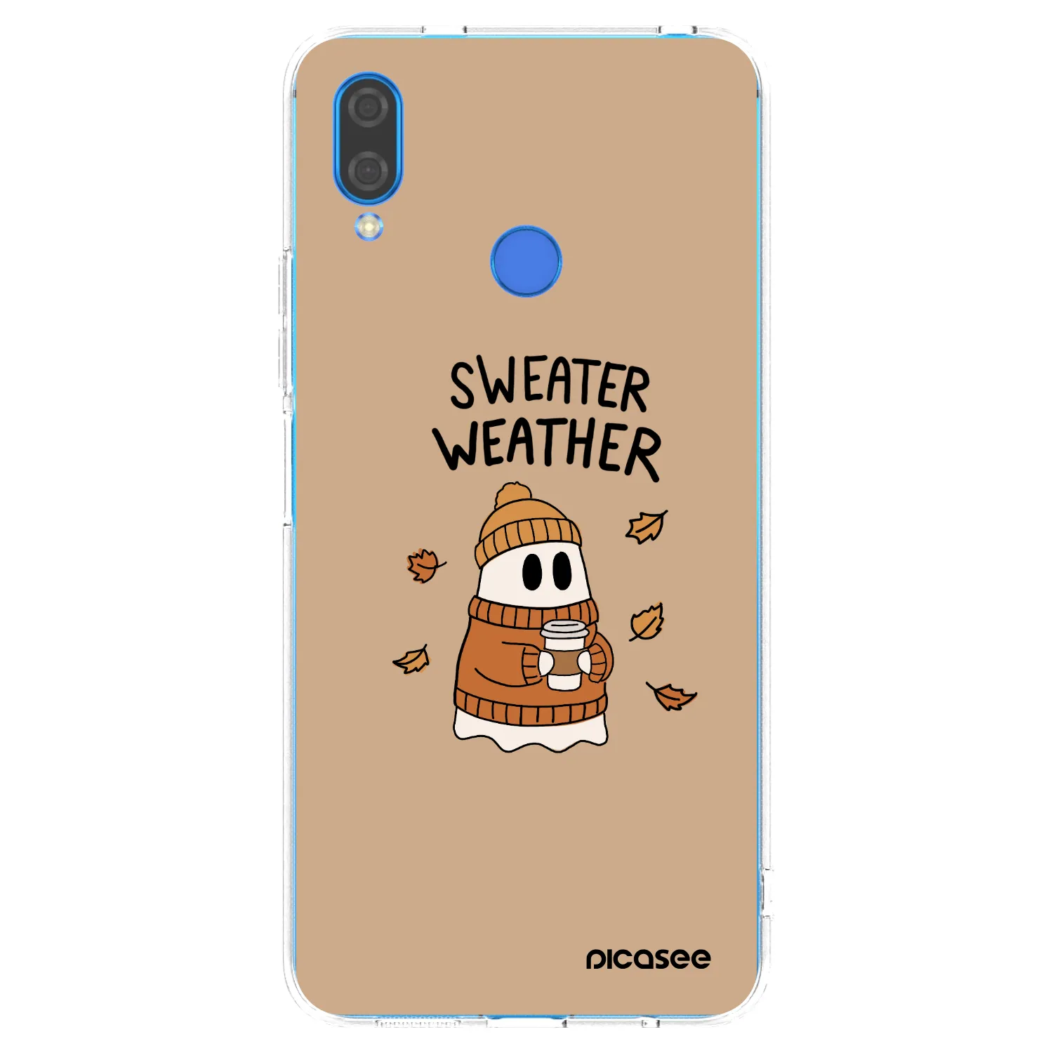 Picasee διαφανής θήκη σιλικόνης Huawei Nova 3 - Sweater ghost