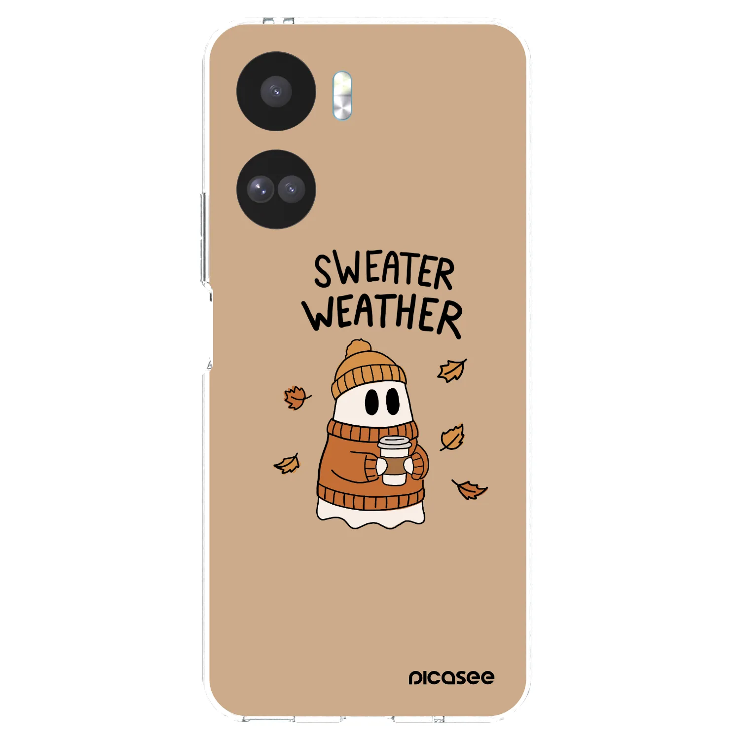 Picasee διαφανής θήκη σιλικόνης Honor 90 Lite 5G - Sweater ghost