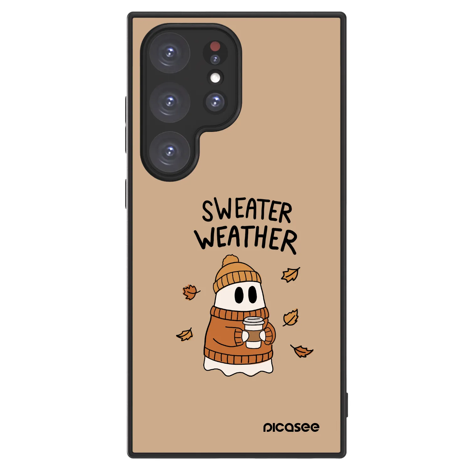 Picasee ULTIMATE CASE PowerShare για Samsung Galaxy S24 Ultra S928B 5G - Sweater ghost