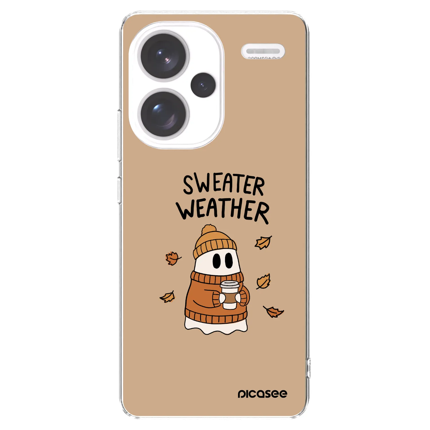 Picasee διαφανής θήκη σιλικόνης Xiaomi Redmi Note 13 Pro+ 5G - Sweater ghost