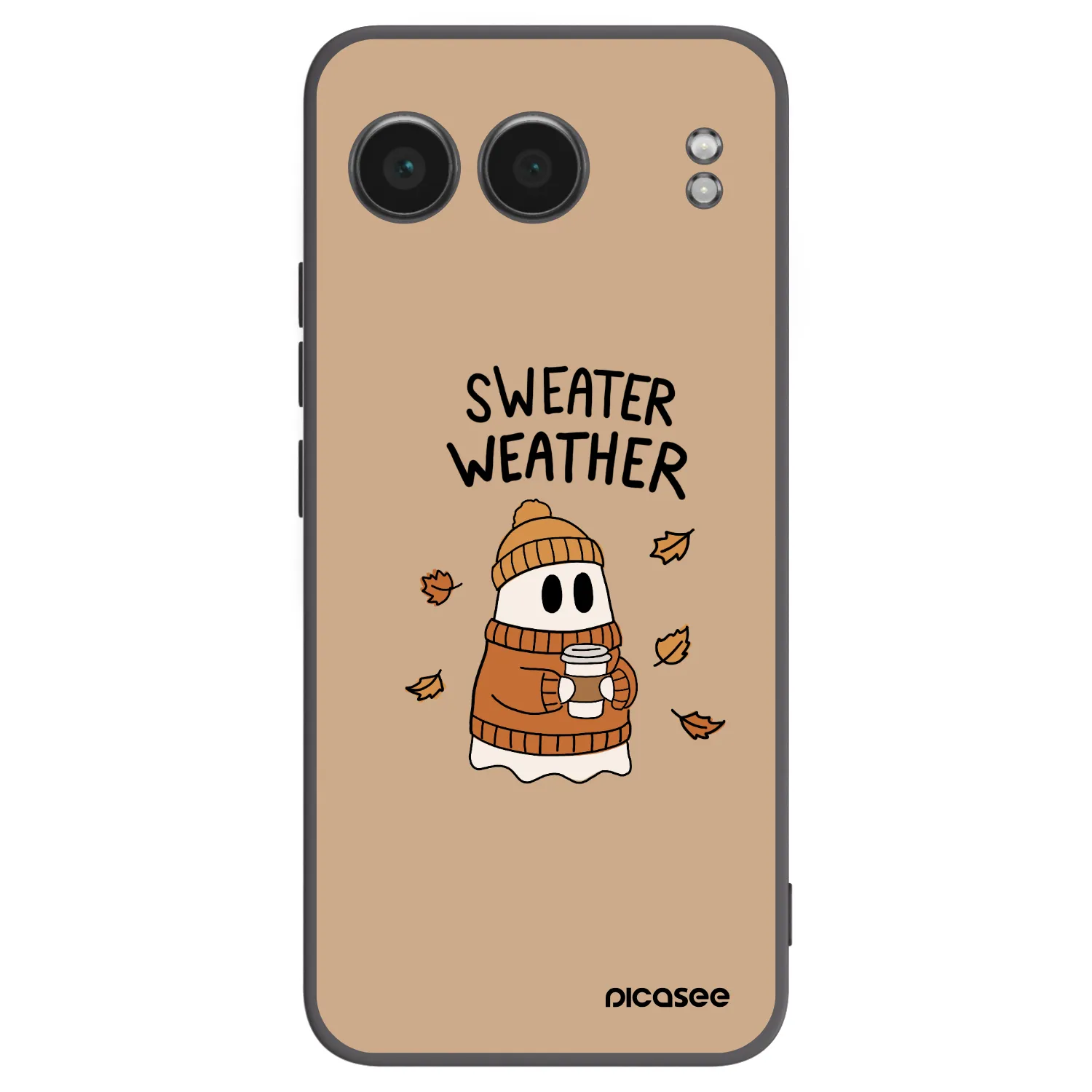 Picasee Μαύρη θήκη σιλικόνης για OnePlus Nord 4 - Sweater ghost