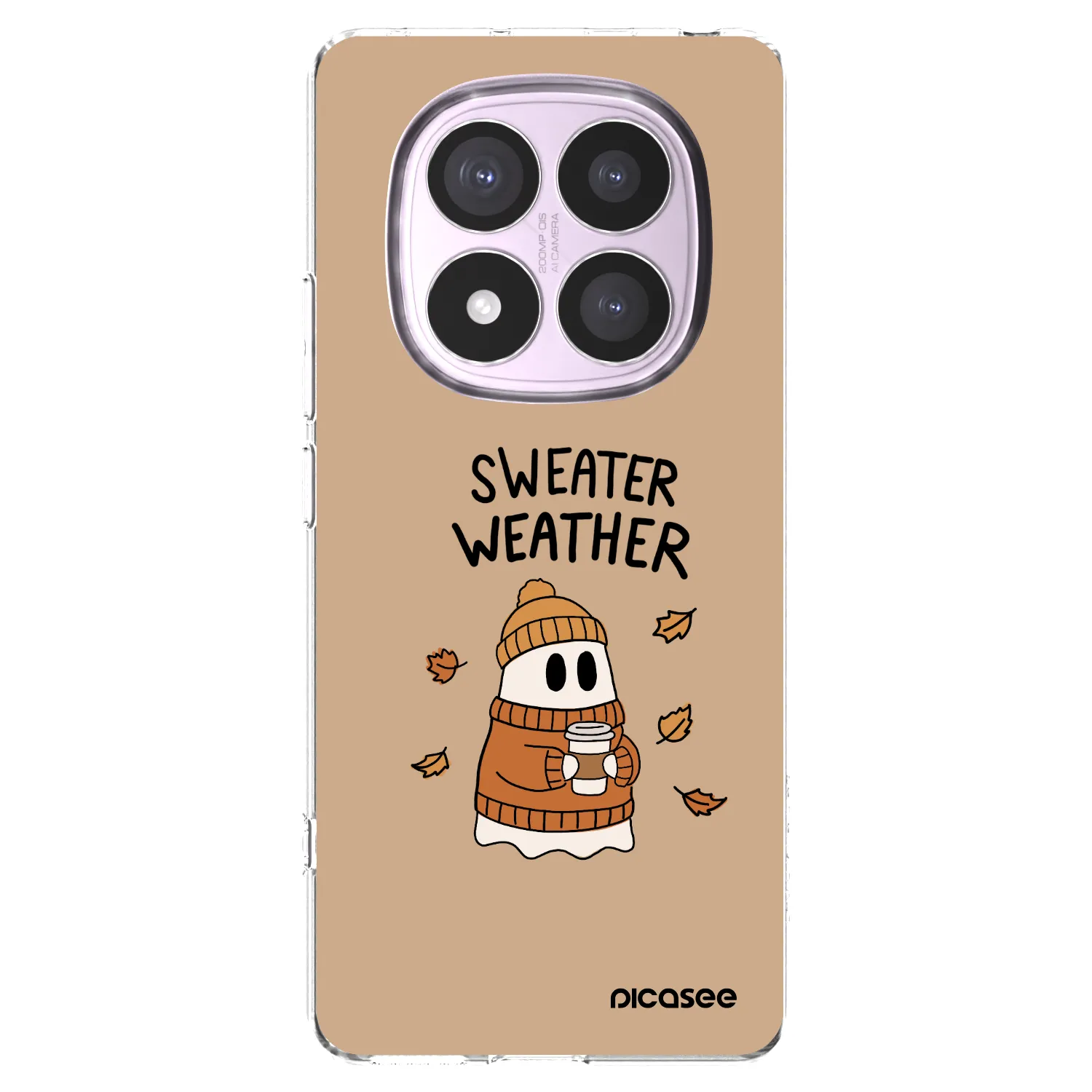 Picasee διαφανής θήκη σιλικόνης Xiaomi Redmi Note 14 Pro 5G - Sweater ghost