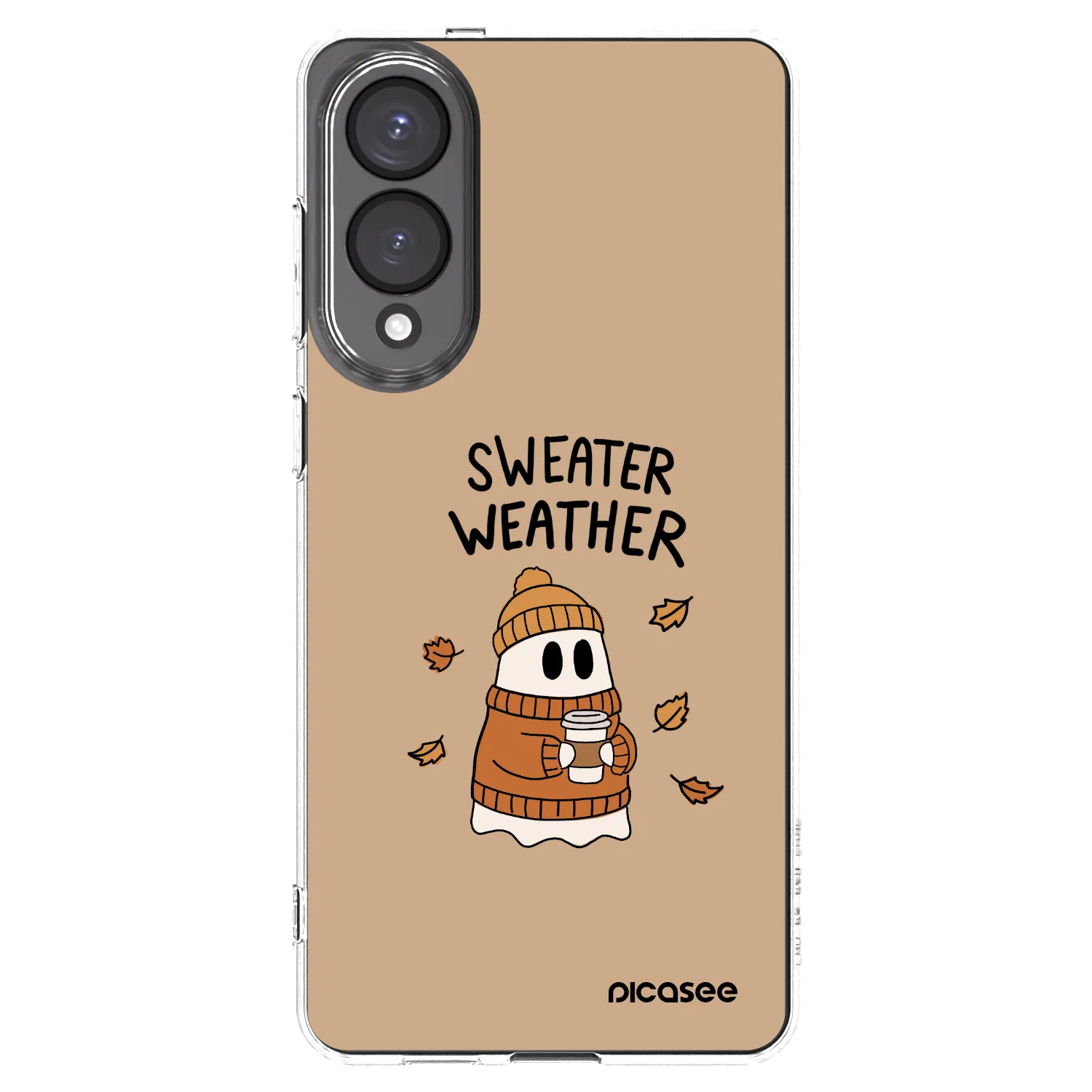 Picasee διαφανής θήκη σιλικόνης Samsung Galaxy S25 Edge 5G - Sweater ghost