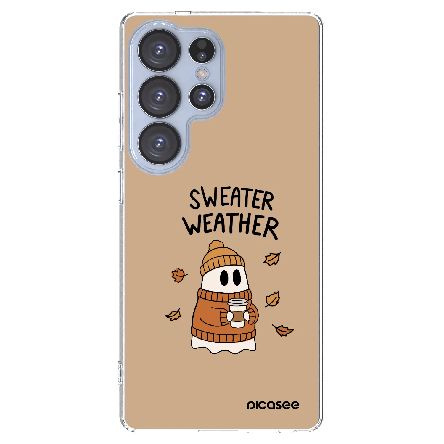 Picasee διαφανής θήκη σιλικόνης Samsung Galaxy S25 Ultra 5G - Sweater ghost