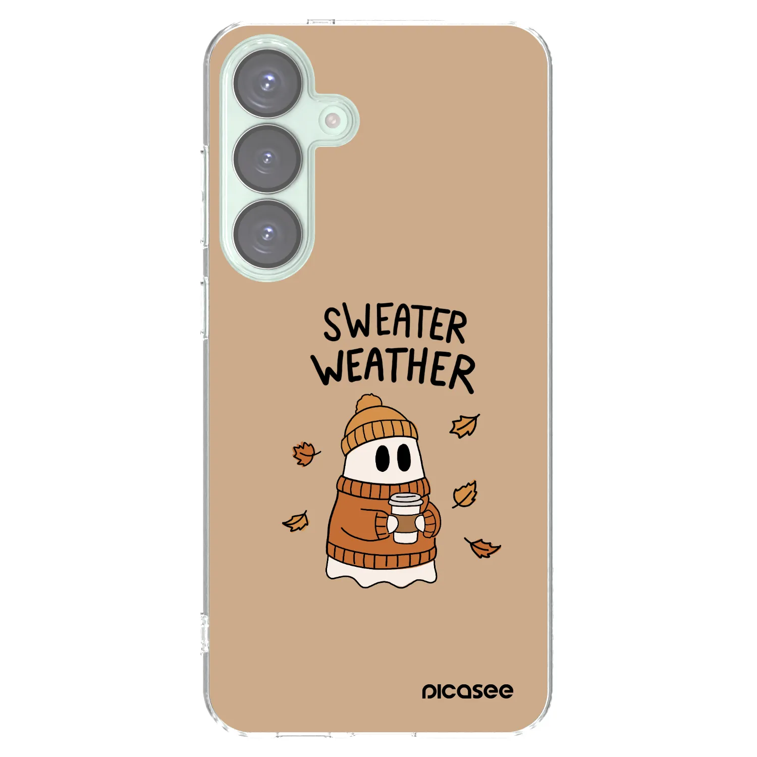 Picasee διαφανής θήκη σιλικόνης Samsung Galaxy S25+ 5G - Sweater ghost