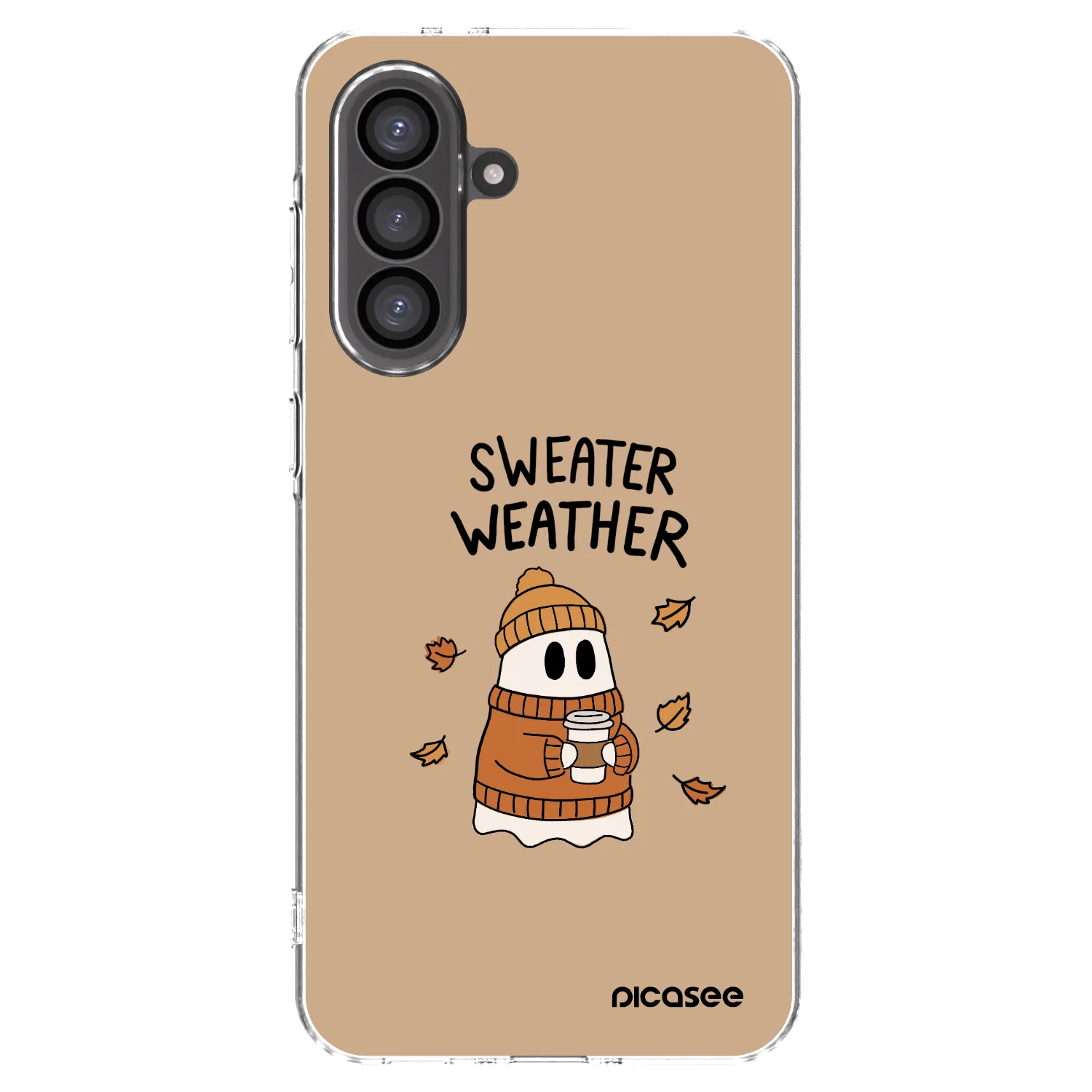 Picasee διαφανής θήκη σιλικόνης Samsung Galaxy A36 5G - Sweater ghost