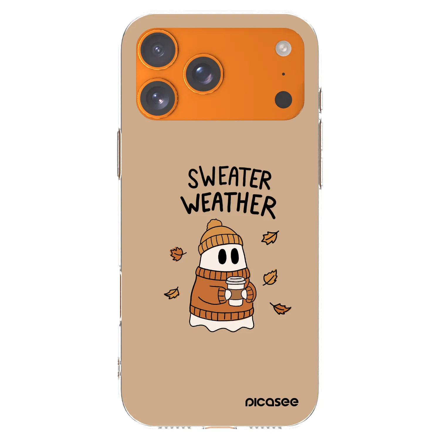 Picasee διαφανής θήκη σιλικόνης Apple iPhone 17 Pro Max - Sweater ghost