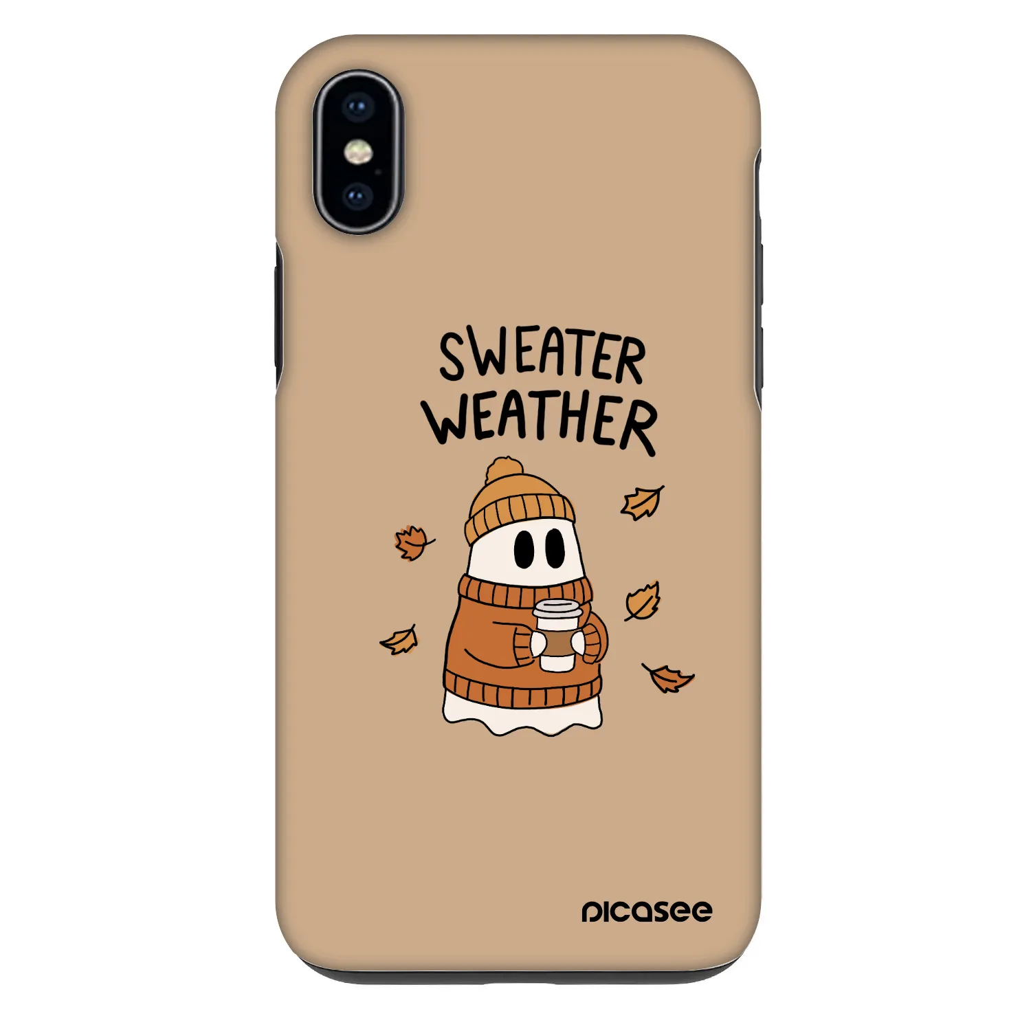 Picasee Fashion Case για Apple iPhone XS Max - Sweater ghost