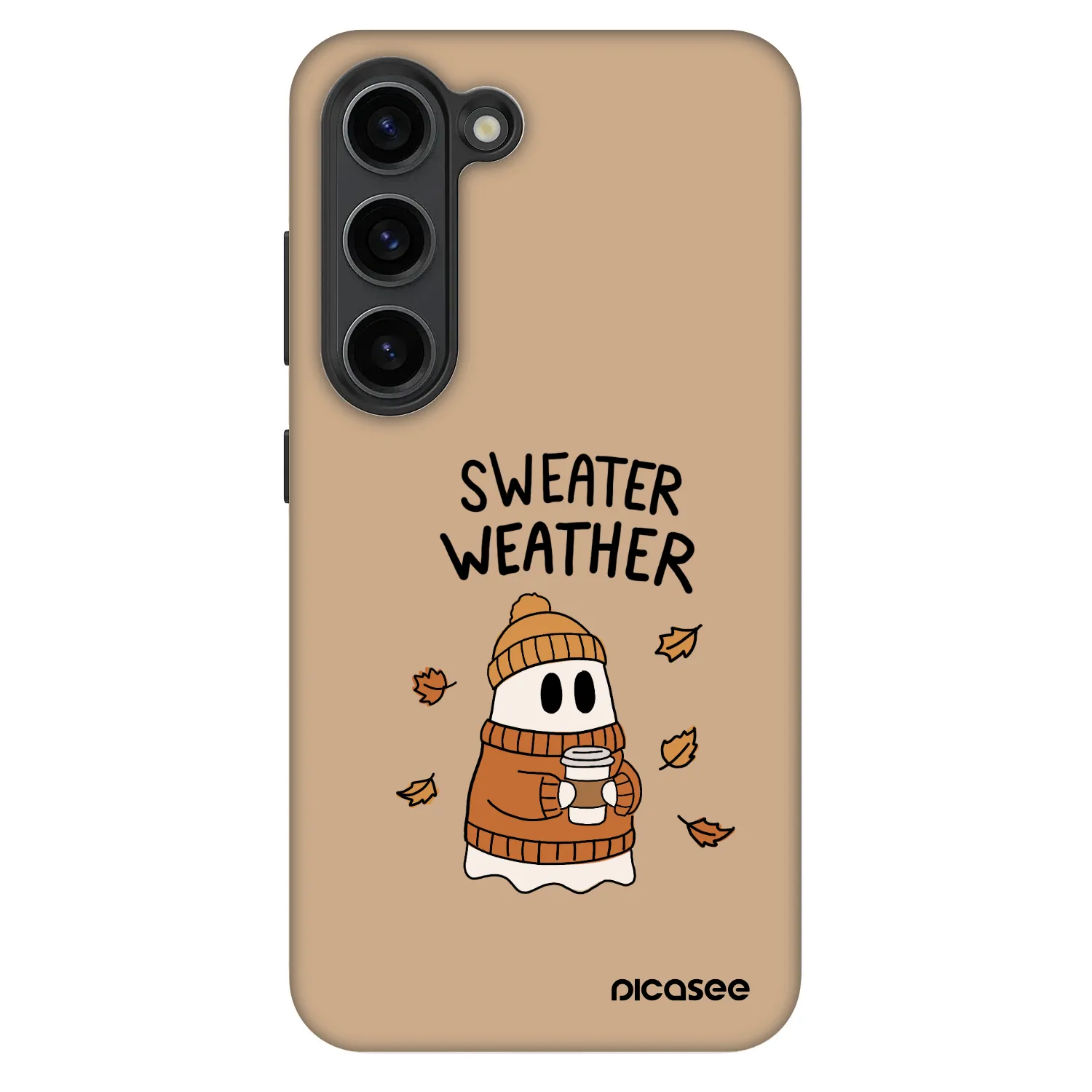 Picasee Fashion Case για Samsung Galaxy S23 5G - Sweater ghost