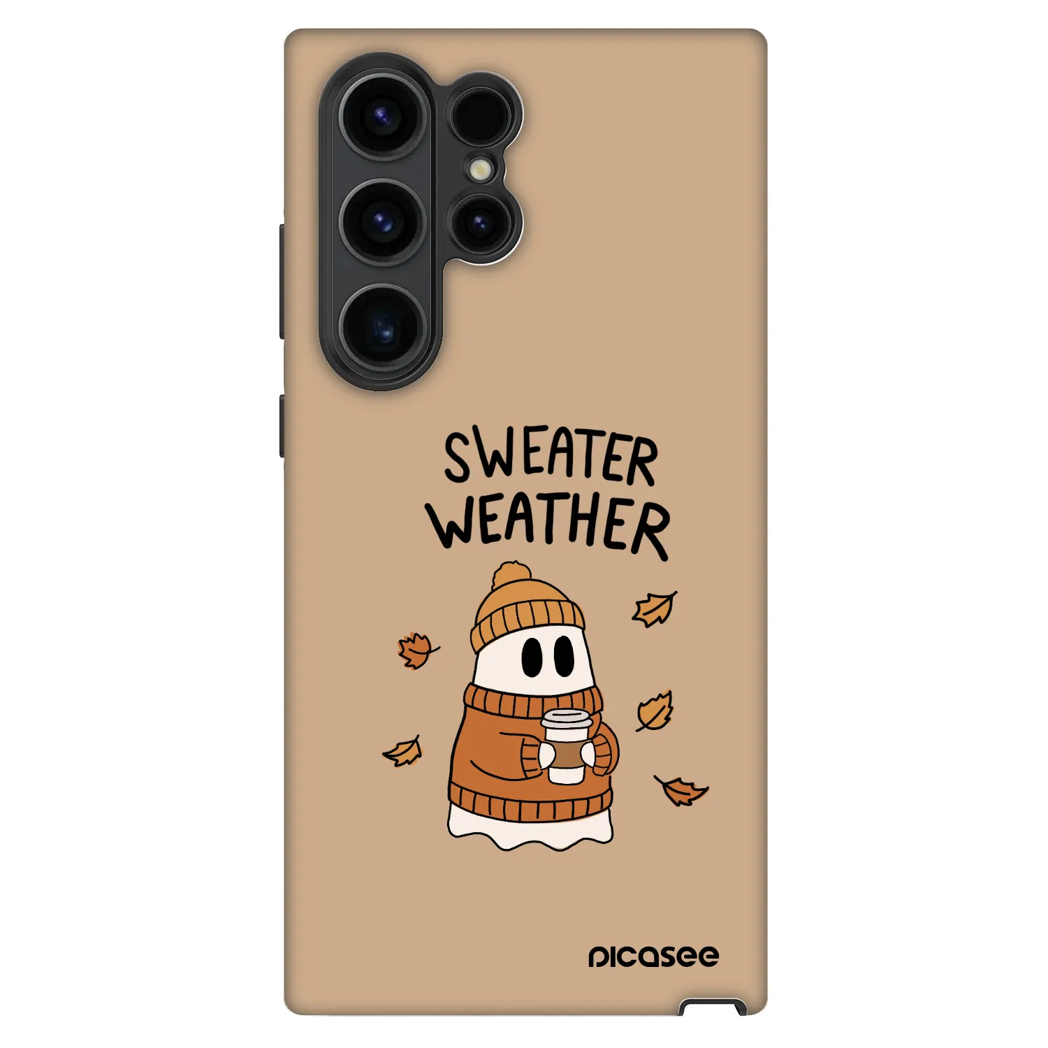 Picasee Fashion Case για Samsung Galaxy S22 Ultra 5G - Sweater ghost