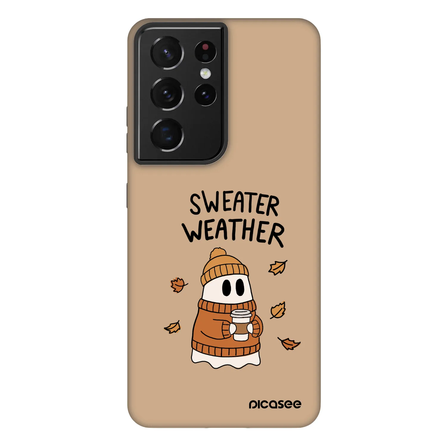 Picasee Fashion Case για Samsung Galaxy S21 Ultra 5G G998B - Sweater ghost