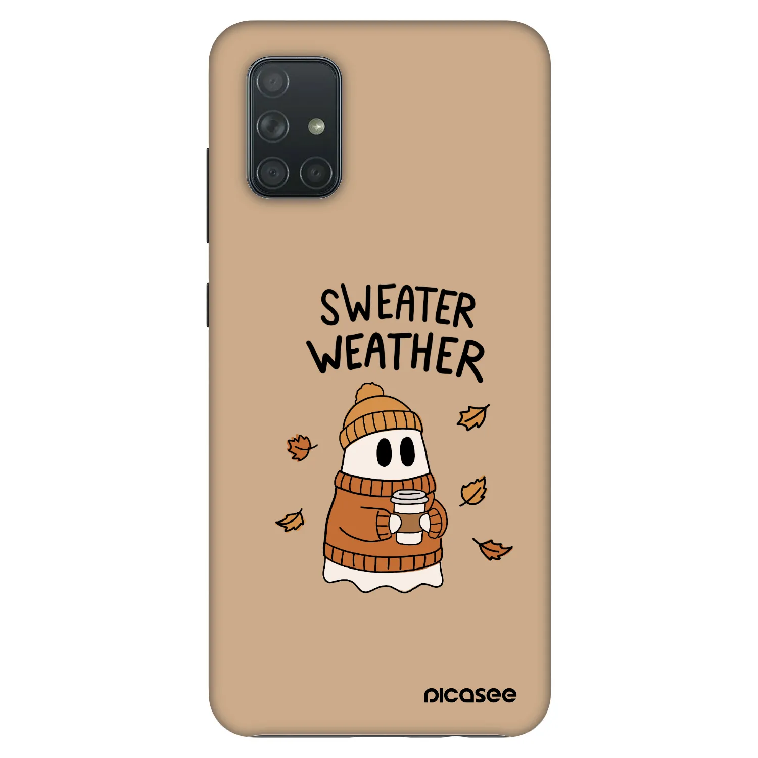 Picasee Fashion Case για Samsung Galaxy A71 A715F - Sweater ghost