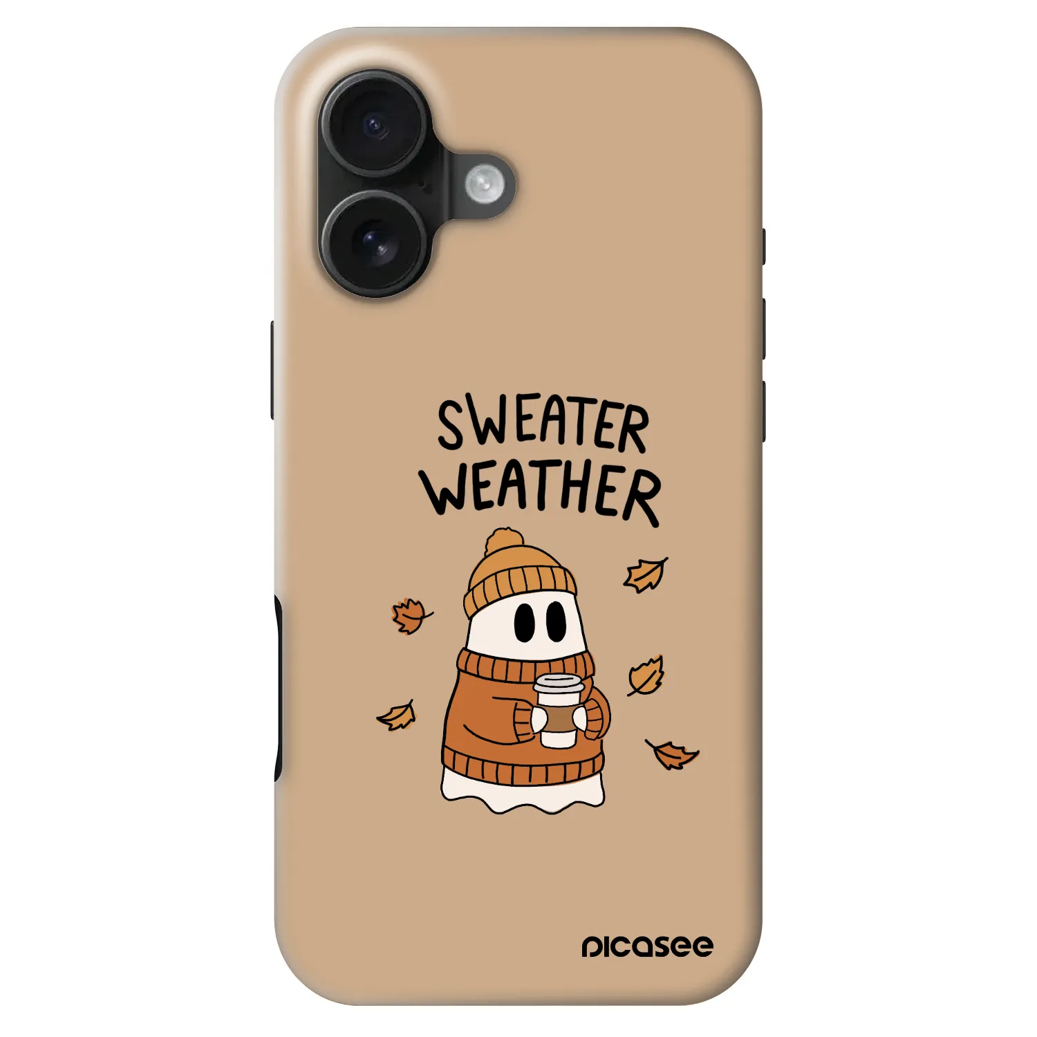 Picasee Fashion Case MagSafe για Apple iPhone 16 - Sweater ghost