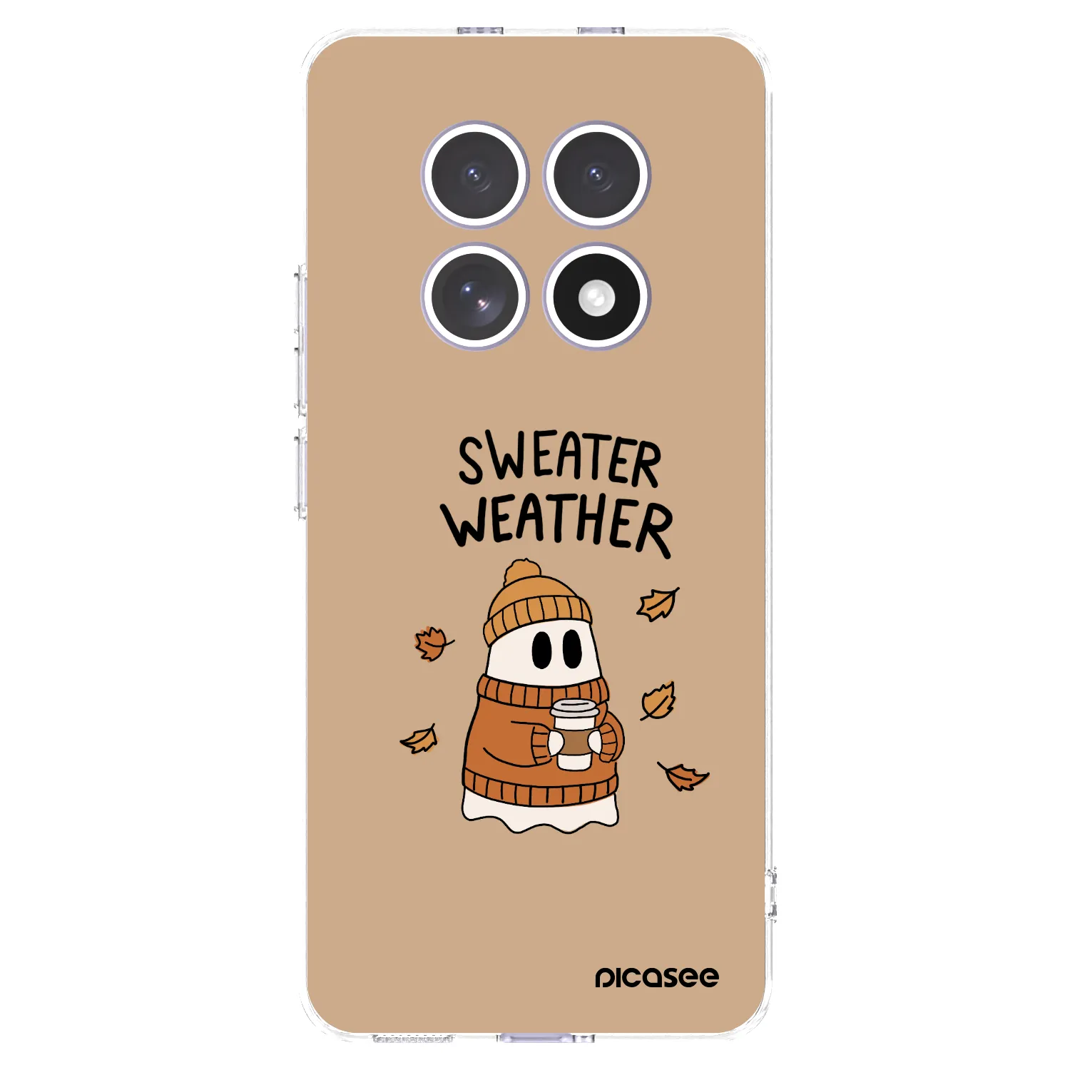 Picasee διαφανής θήκη σιλικόνης Xiaomi Redmi Note 15 4G - Sweater ghost