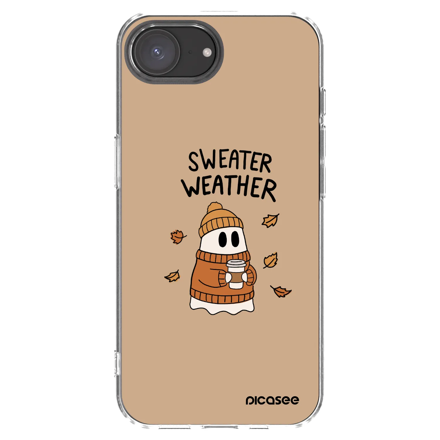 Picasee διαφανής θήκη σιλικόνης Apple iPhone 17e - Sweater ghost