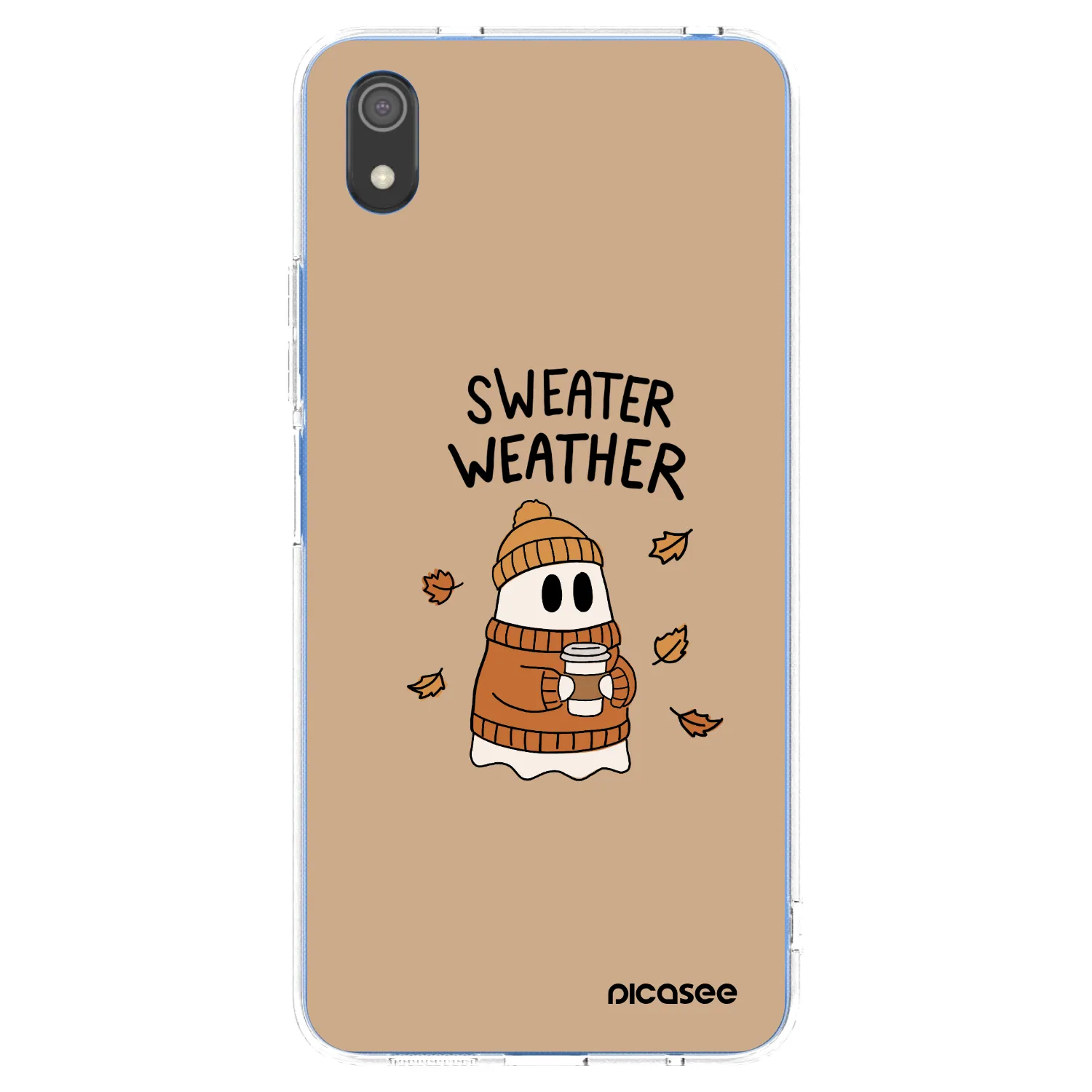 Picasee διαφανής θήκη σιλικόνης Xiaomi Redmi 7A - Sweater ghost