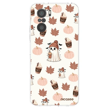 Picasee διαφανής θήκη σιλικόνης Xiaomi Poco F3 - Pumpkin spice