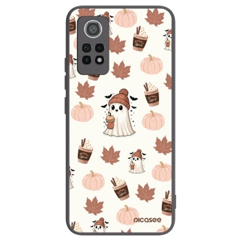 Picasee Μαύρη θήκη σιλικόνης για Xiaomi Redmi Note 12 Pro 4G - Pumpkin spice
