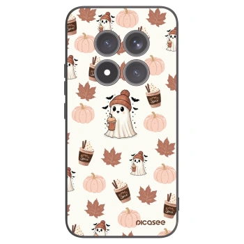 Picasee Μαύρη θήκη σιλικόνης για Xiaomi Redmi Note 15 Pro+ - Pumpkin spice