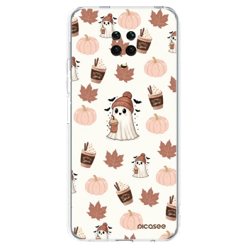Picasee διαφανής θήκη σιλικόνης Xiaomi Redmi Note 9 Pro - Pumpkin spice