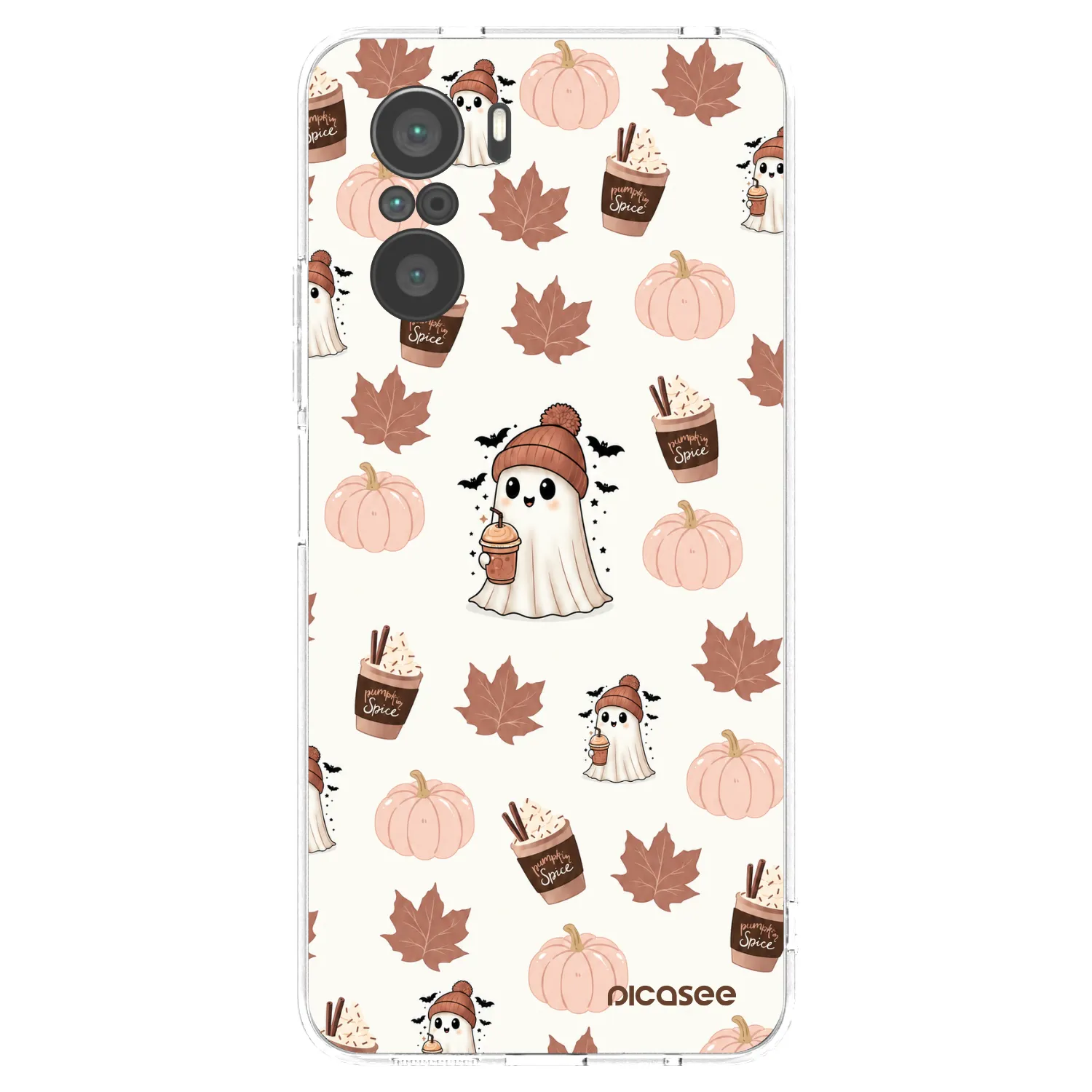 Picasee διαφανής θήκη σιλικόνης Xiaomi Poco F3 - Pumpkin spice