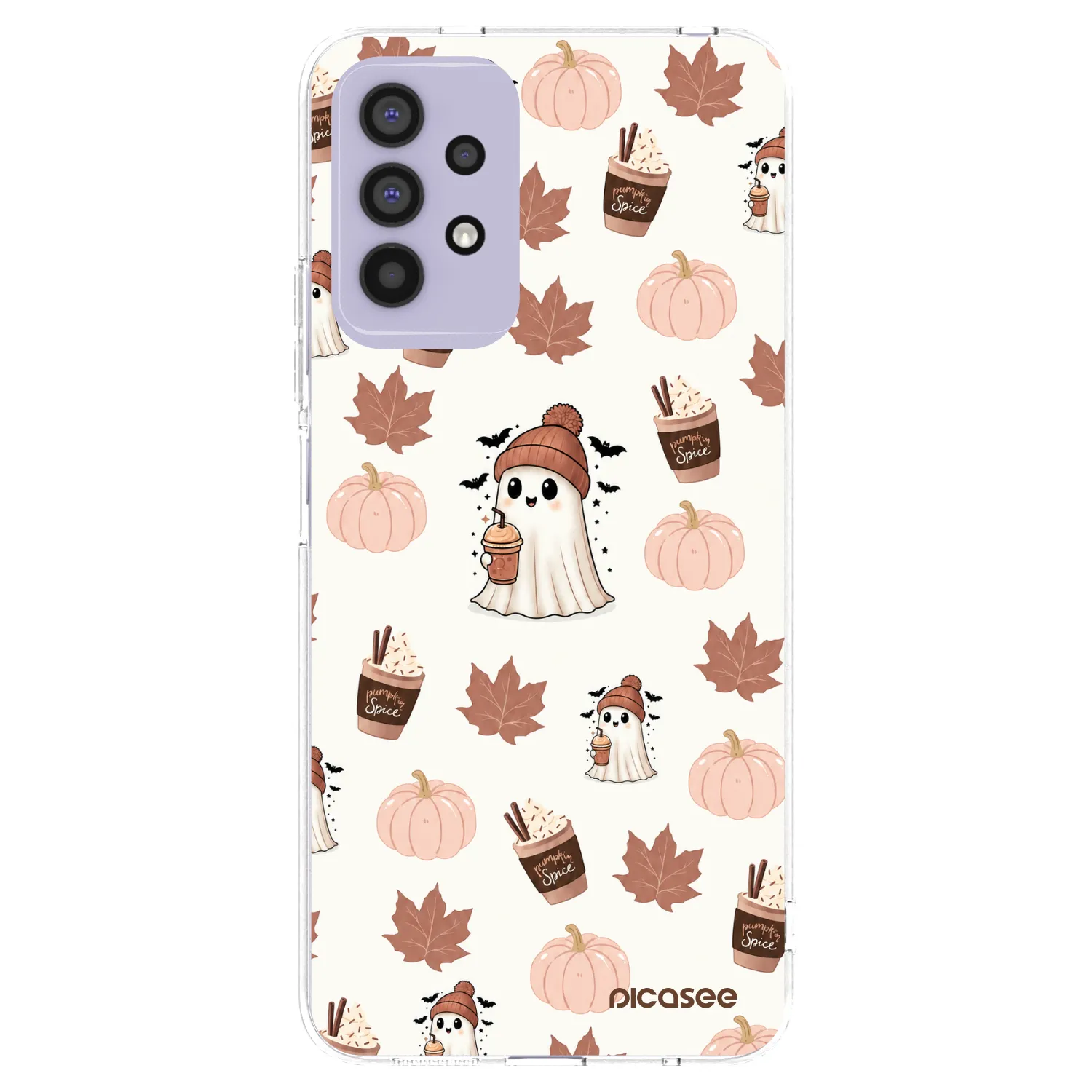 Picasee διαφανής θήκη σιλικόνης Samsung Galaxy A32 4G SM-A325F - Pumpkin spice