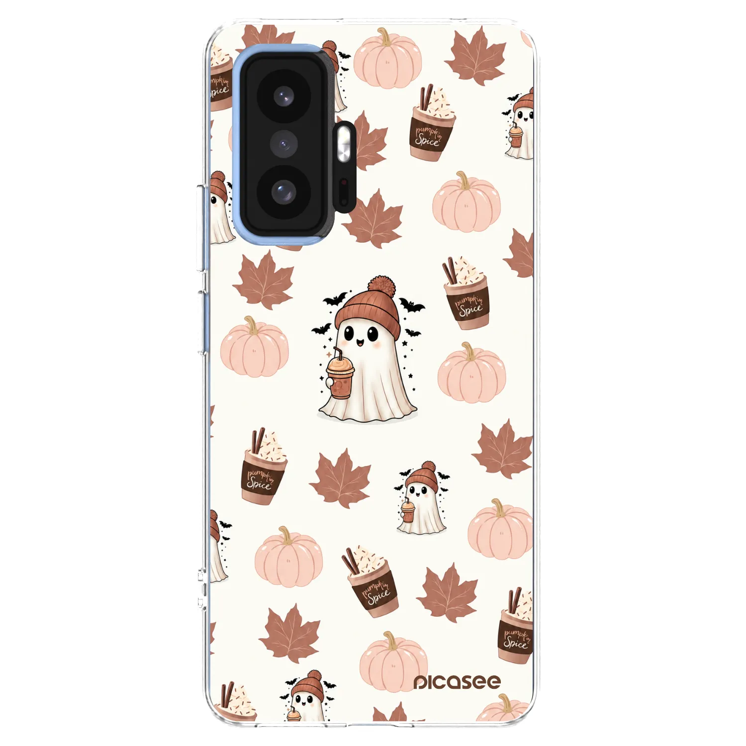 Picasee διαφανής θήκη σιλικόνης Xiaomi 11T Pro - Pumpkin spice