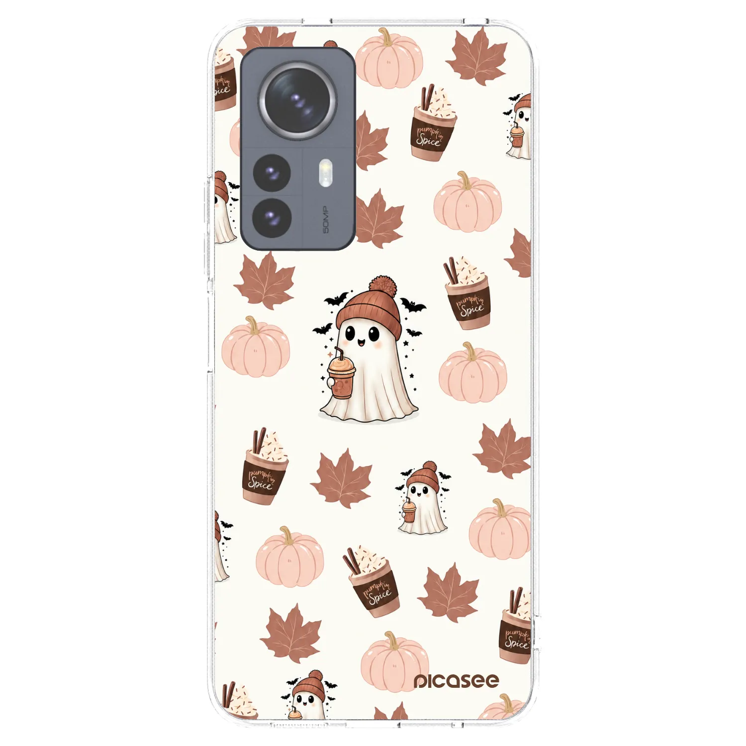 Picasee διαφανής θήκη σιλικόνης Xiaomi 12 Pro - Pumpkin spice