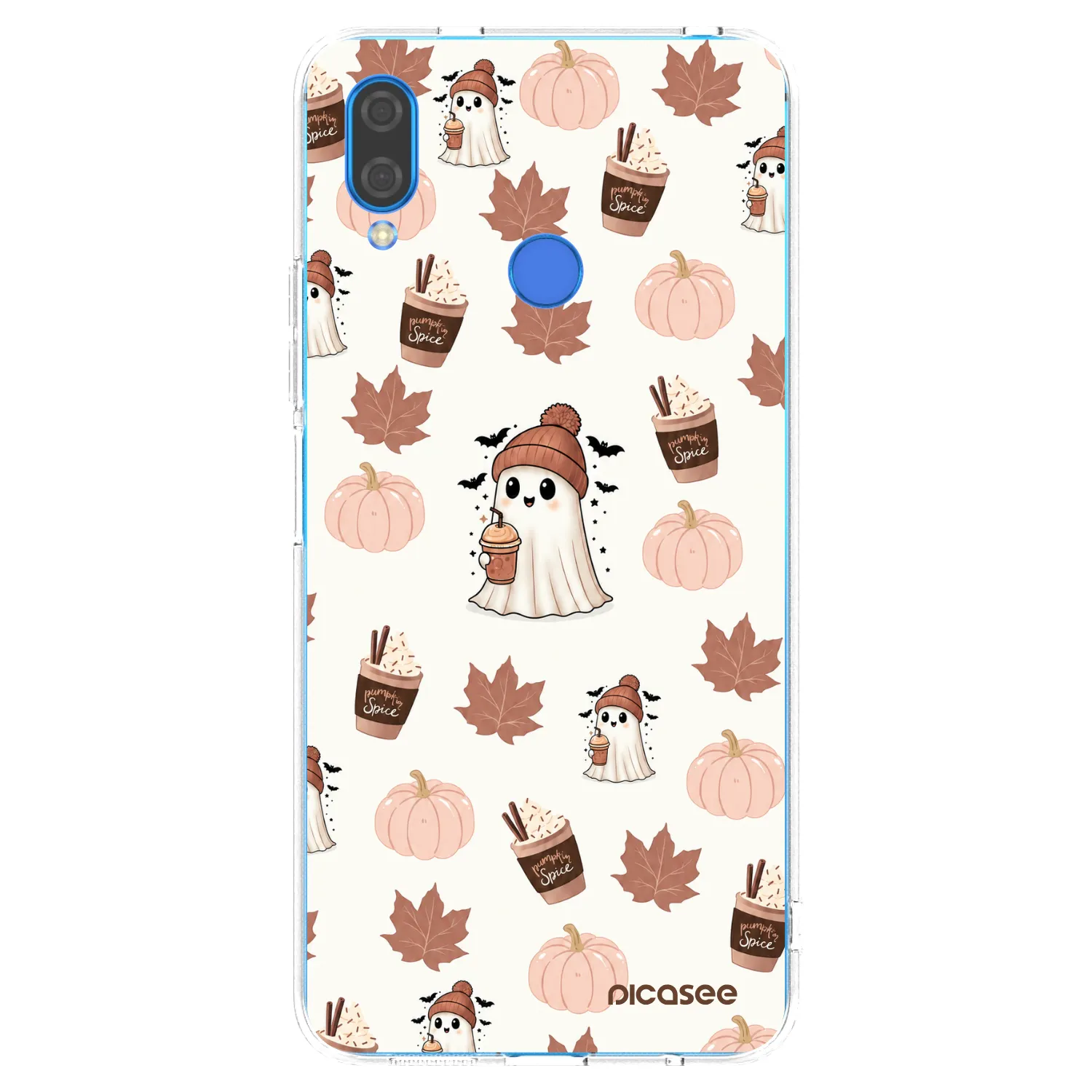 Picasee διαφανής θήκη σιλικόνης Huawei Nova 3i - Pumpkin spice