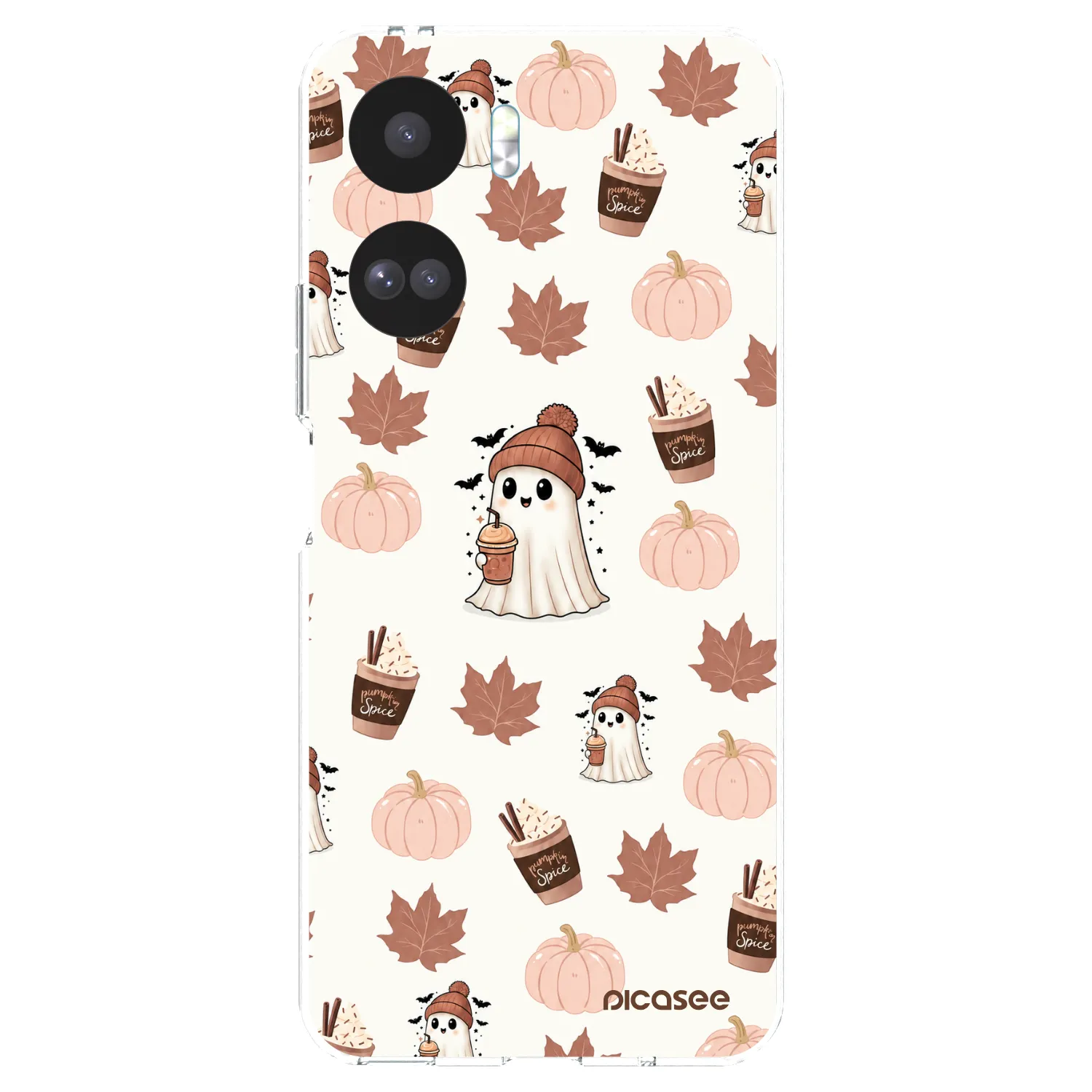 Picasee διαφανής θήκη σιλικόνης Honor 90 Lite 5G - Pumpkin spice