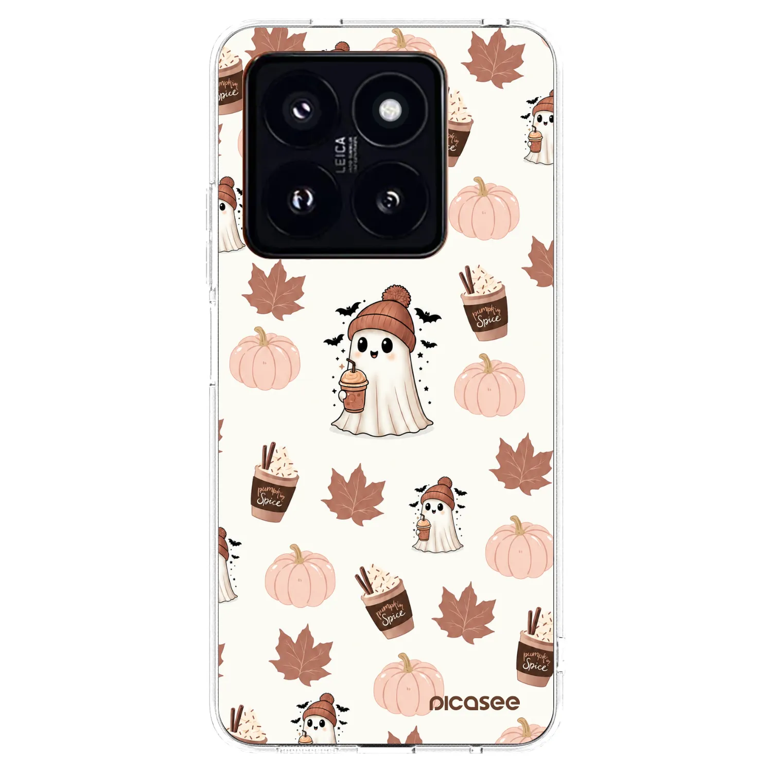 Picasee διαφανής θήκη σιλικόνης Xiaomi 14 Pro - Pumpkin spice