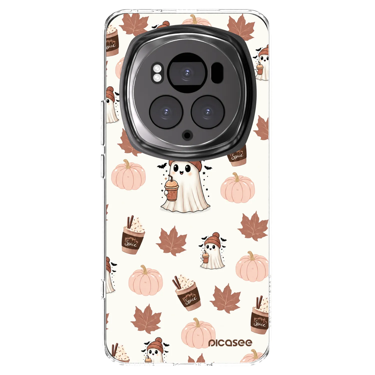 Picasee διαφανής θήκη σιλικόνης Honor Magic6 Pro - Pumpkin spice