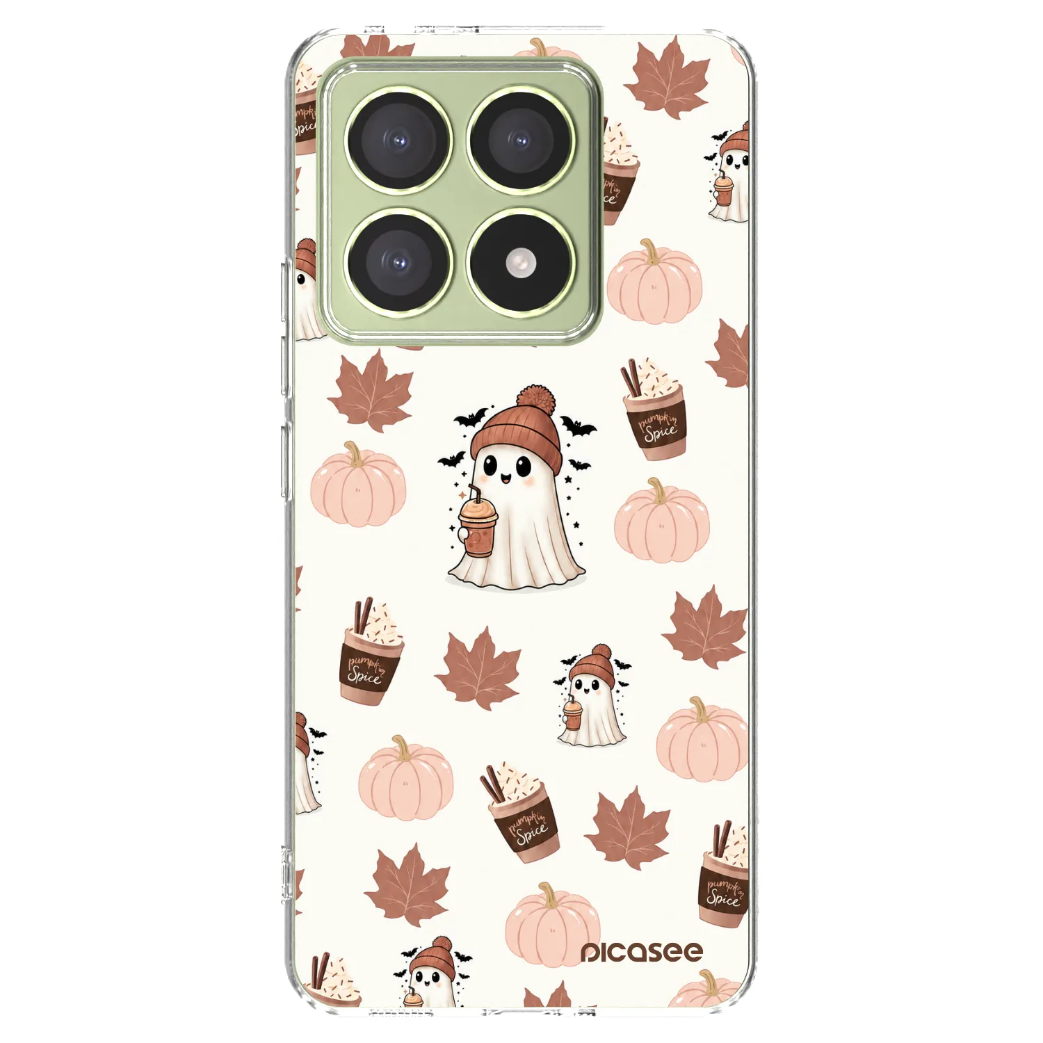 Picasee διαφανής θήκη σιλικόνης Xiaomi 14T - Pumpkin spice
