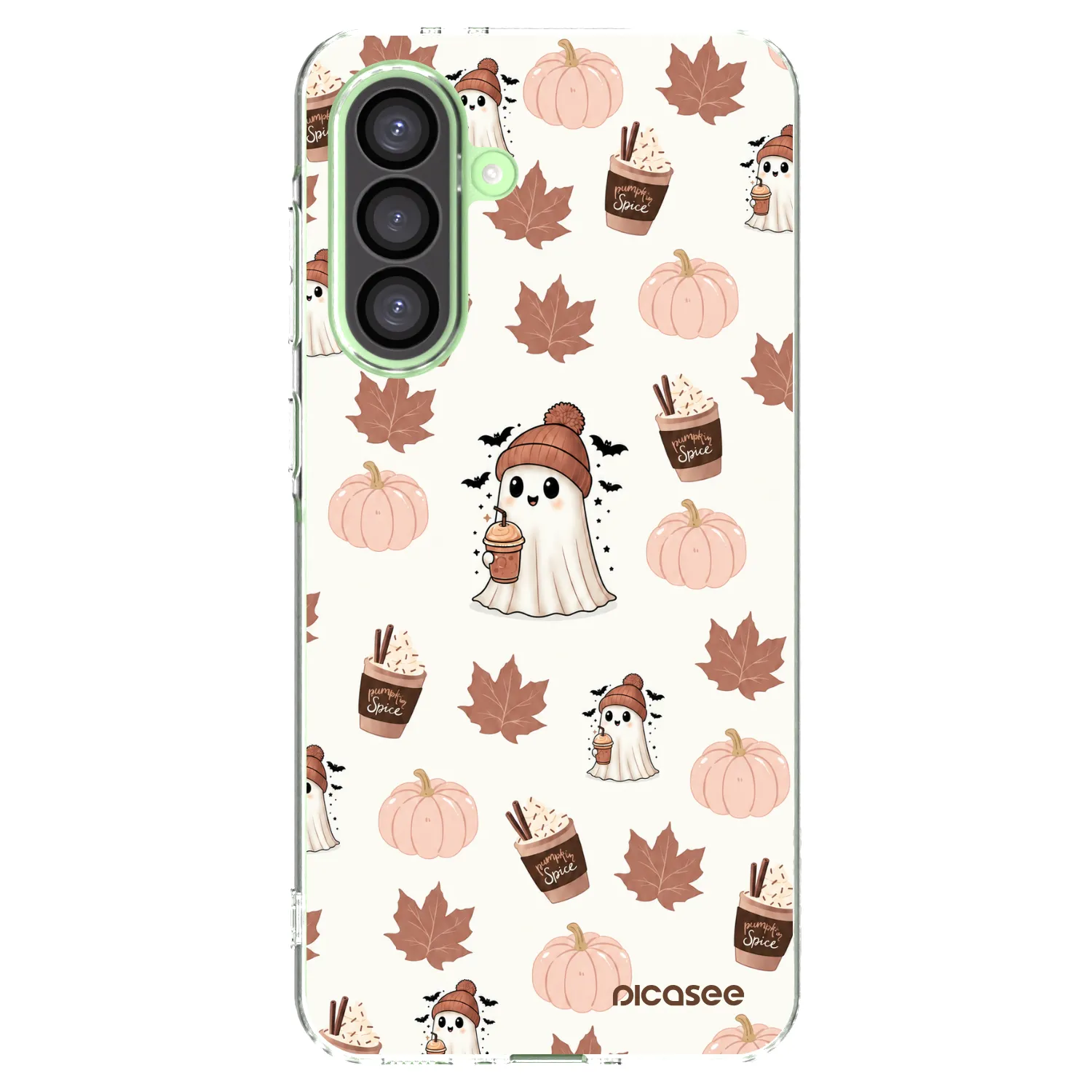 Picasee διαφανής θήκη σιλικόνης Samsung Galaxy A26 5G A266B - Pumpkin spice